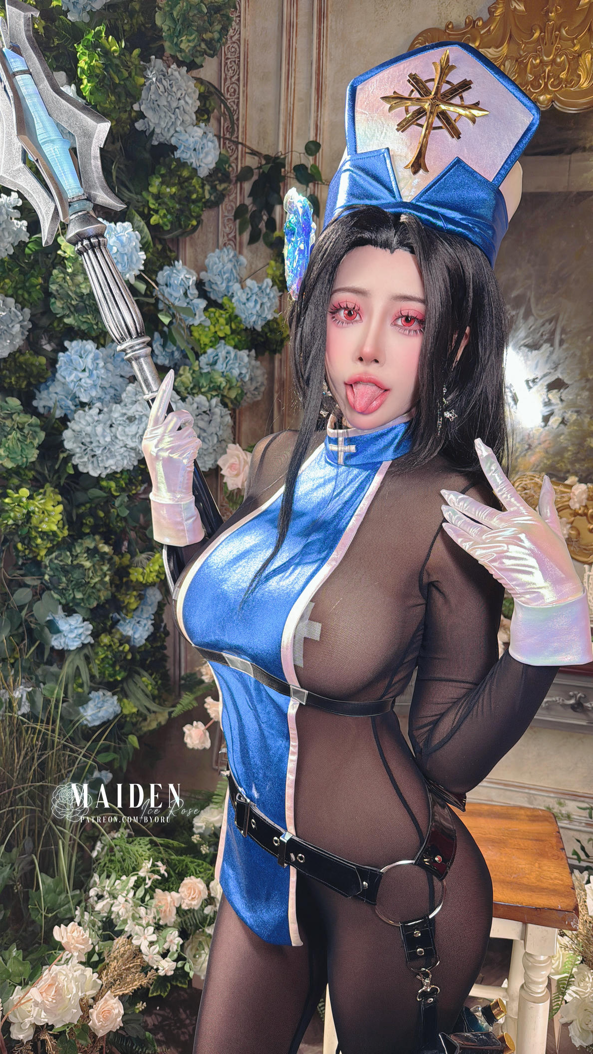 日本coser-Byoru NO.276 梅登 冰玫瑰 [56P18V 4.32GB]_第3集