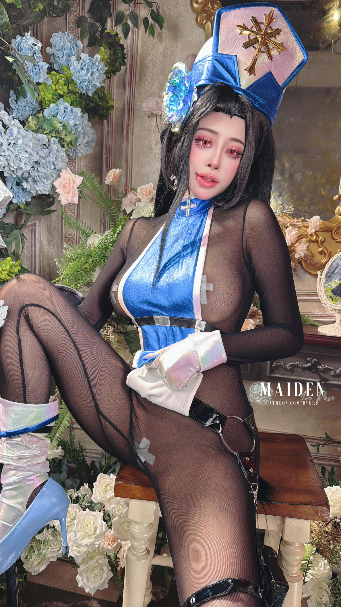 日本coser-Byoru NO.276 梅登 冰玫瑰 [56P18V 4.32GB]_第3集