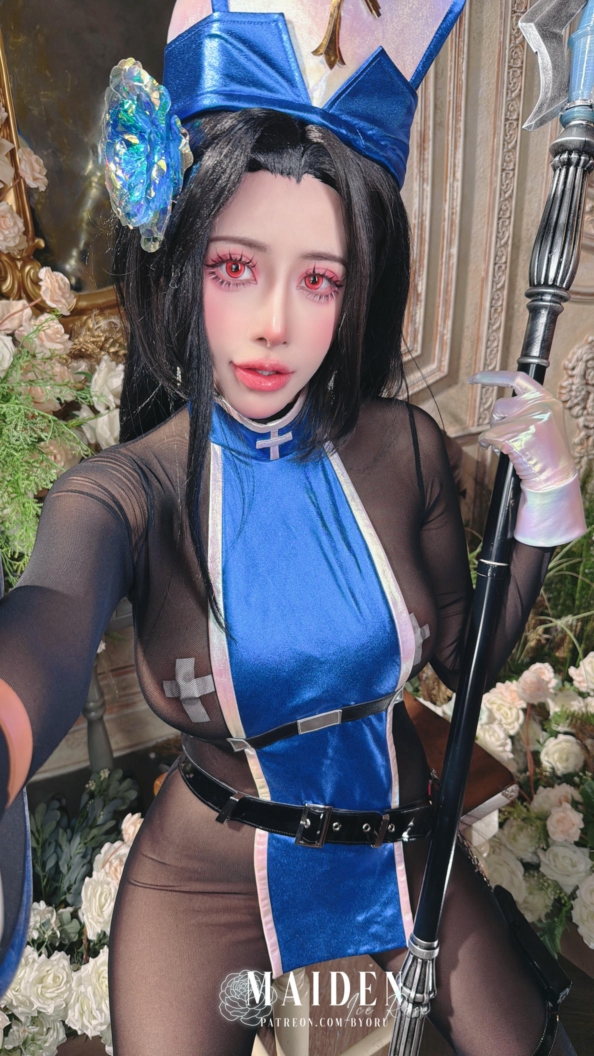 日本coser-Byoru NO.276 梅登 冰玫瑰 [56P18V 4.32GB]_第3集