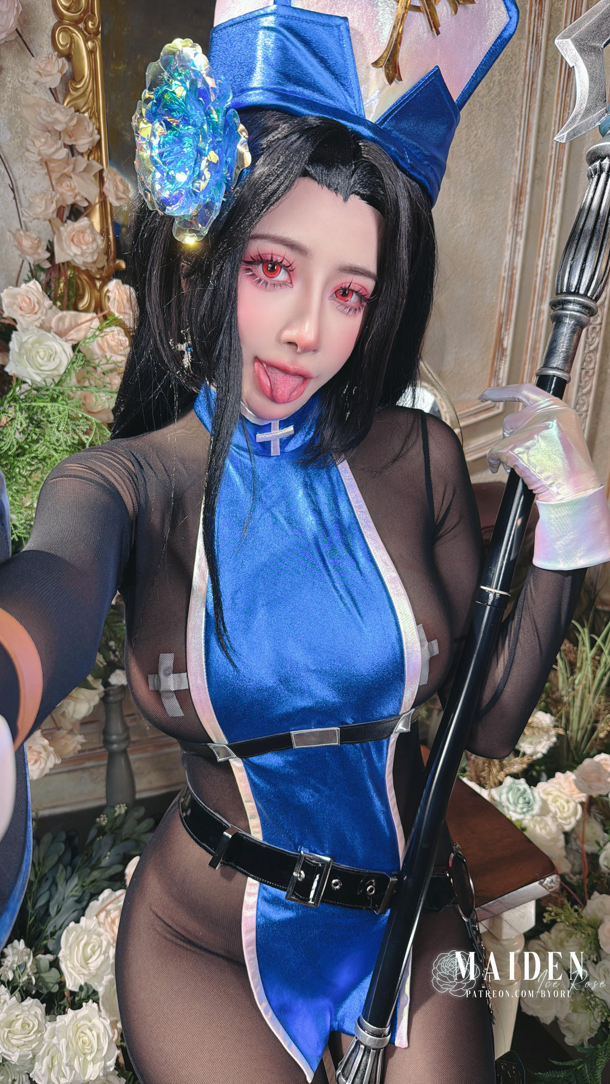 日本coser-Byoru NO.276 梅登 冰玫瑰 [56P18V 4.32GB]_第3集