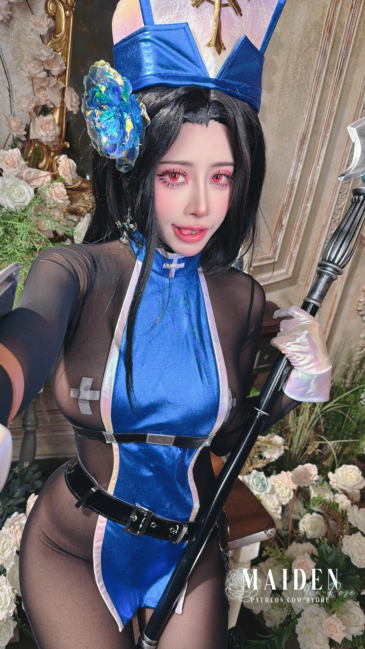 日本coser-Byoru NO.276 梅登 冰玫瑰 [56P18V 4.32GB]_第3集