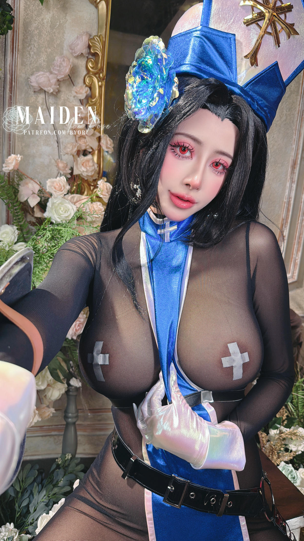 日本coser-Byoru NO.276 梅登 冰玫瑰 [56P18V 4.32GB]_第3集