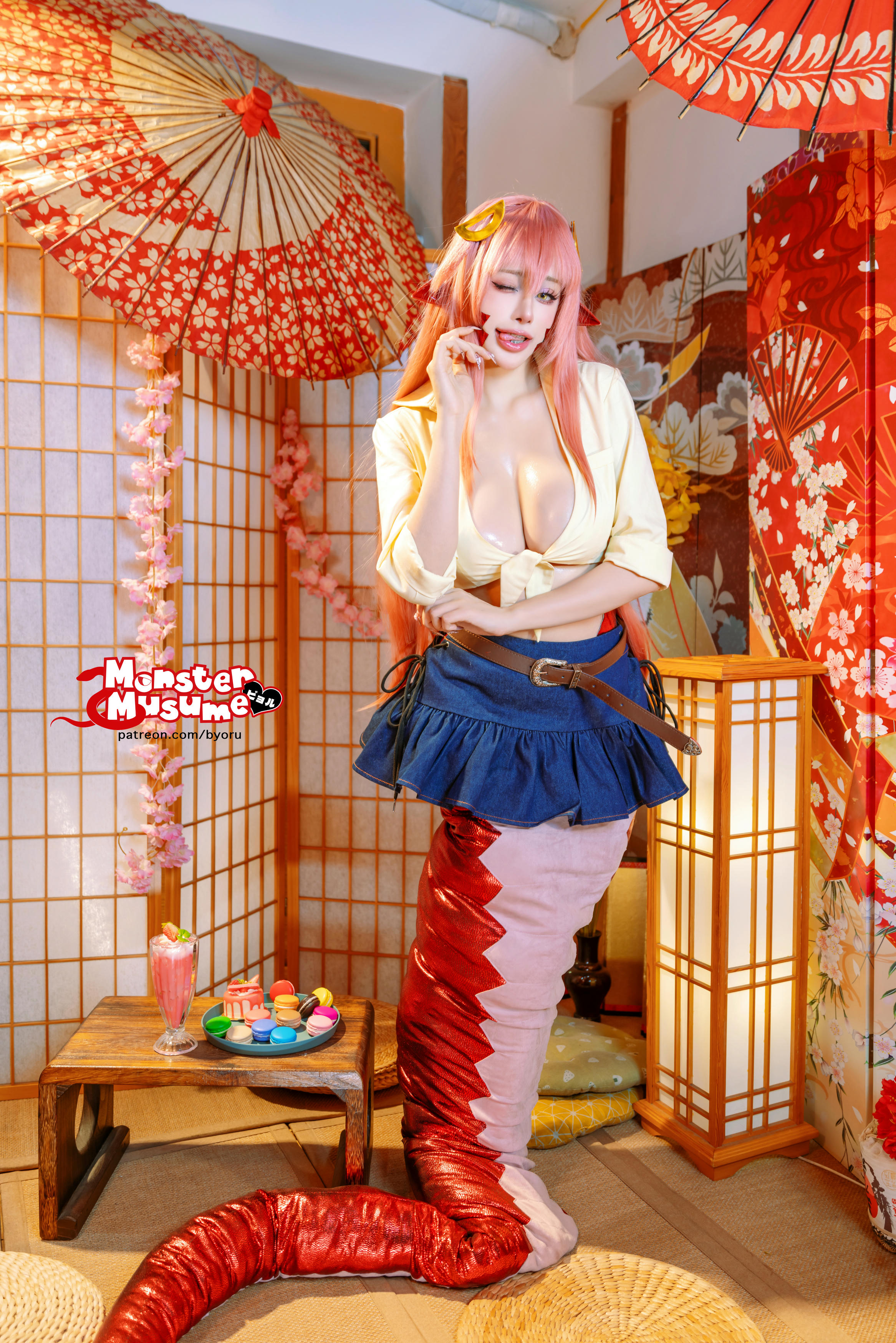 日本coser-Byoru NO.279 Miia Monster Musume[66P 23V 2.99G]_第1集