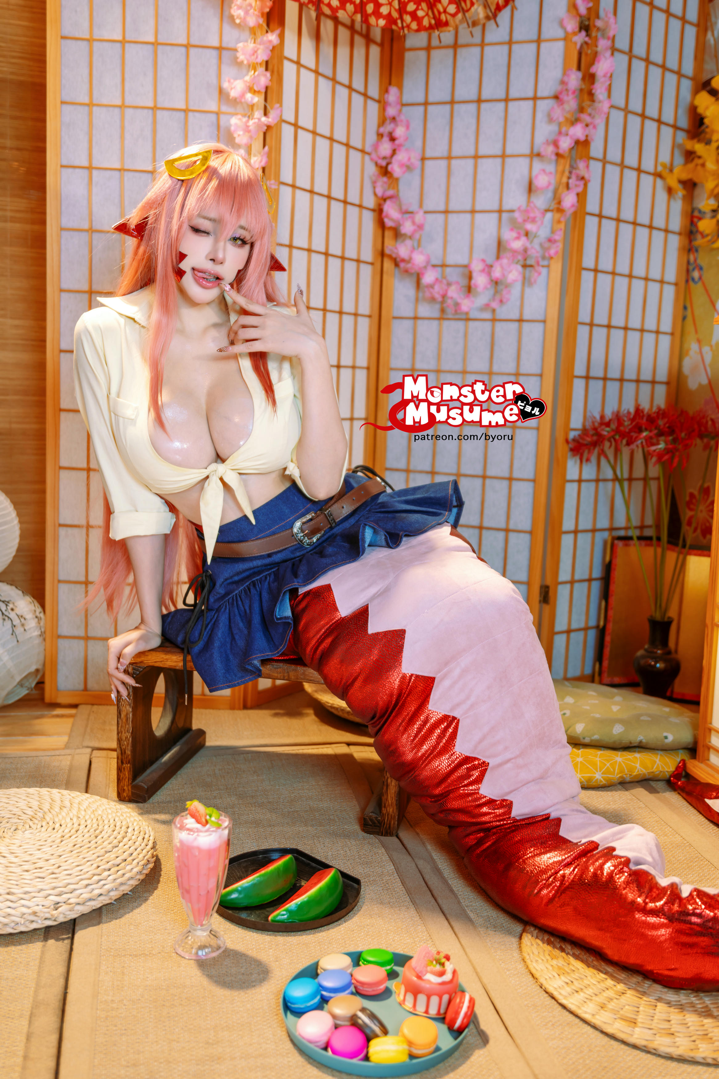 日本coser-Byoru NO.279 Miia Monster Musume[66P 23V 2.99G]_第1集