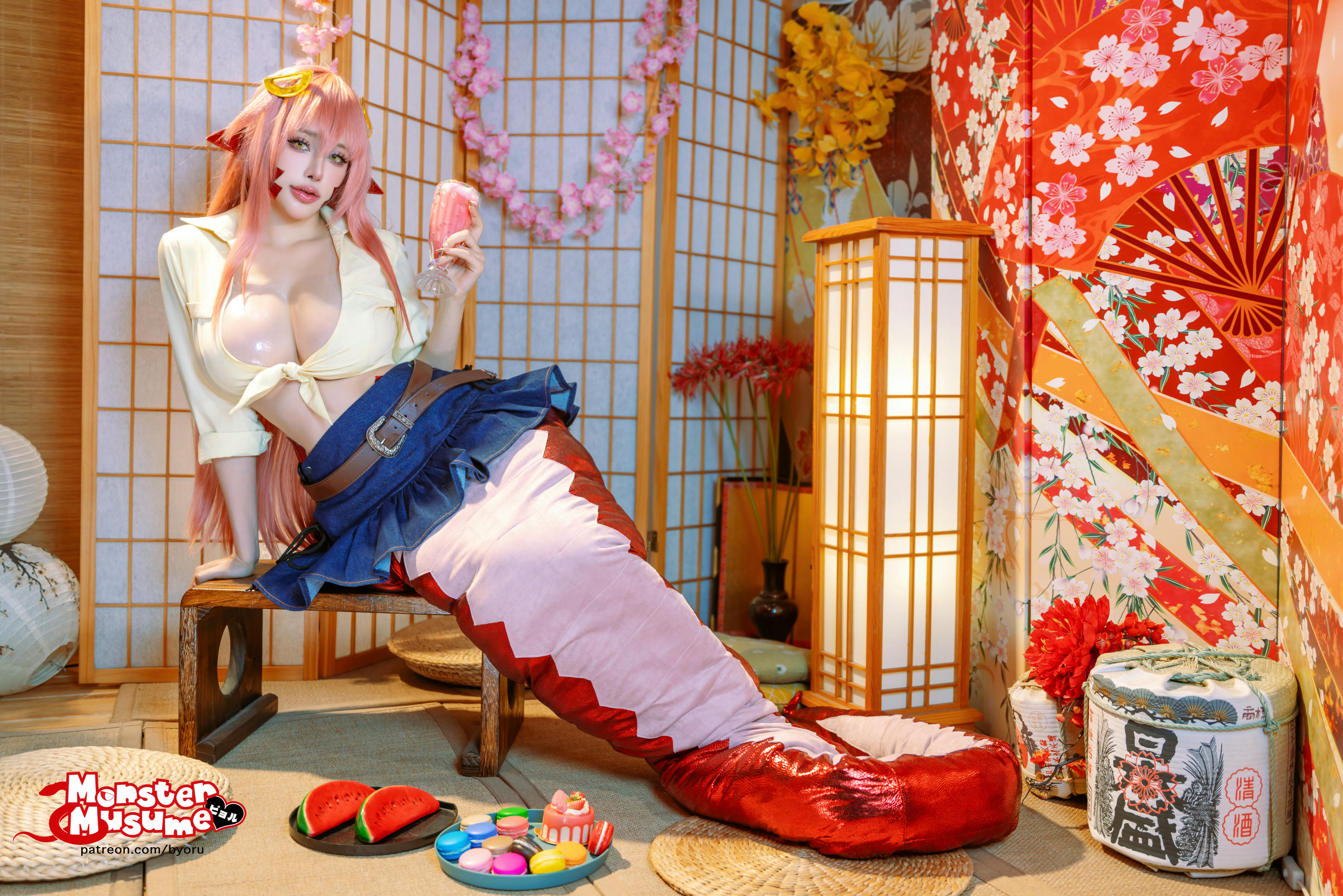 日本coser-Byoru NO.279 Miia Monster Musume[66P 23V 2.99G]_第1集
