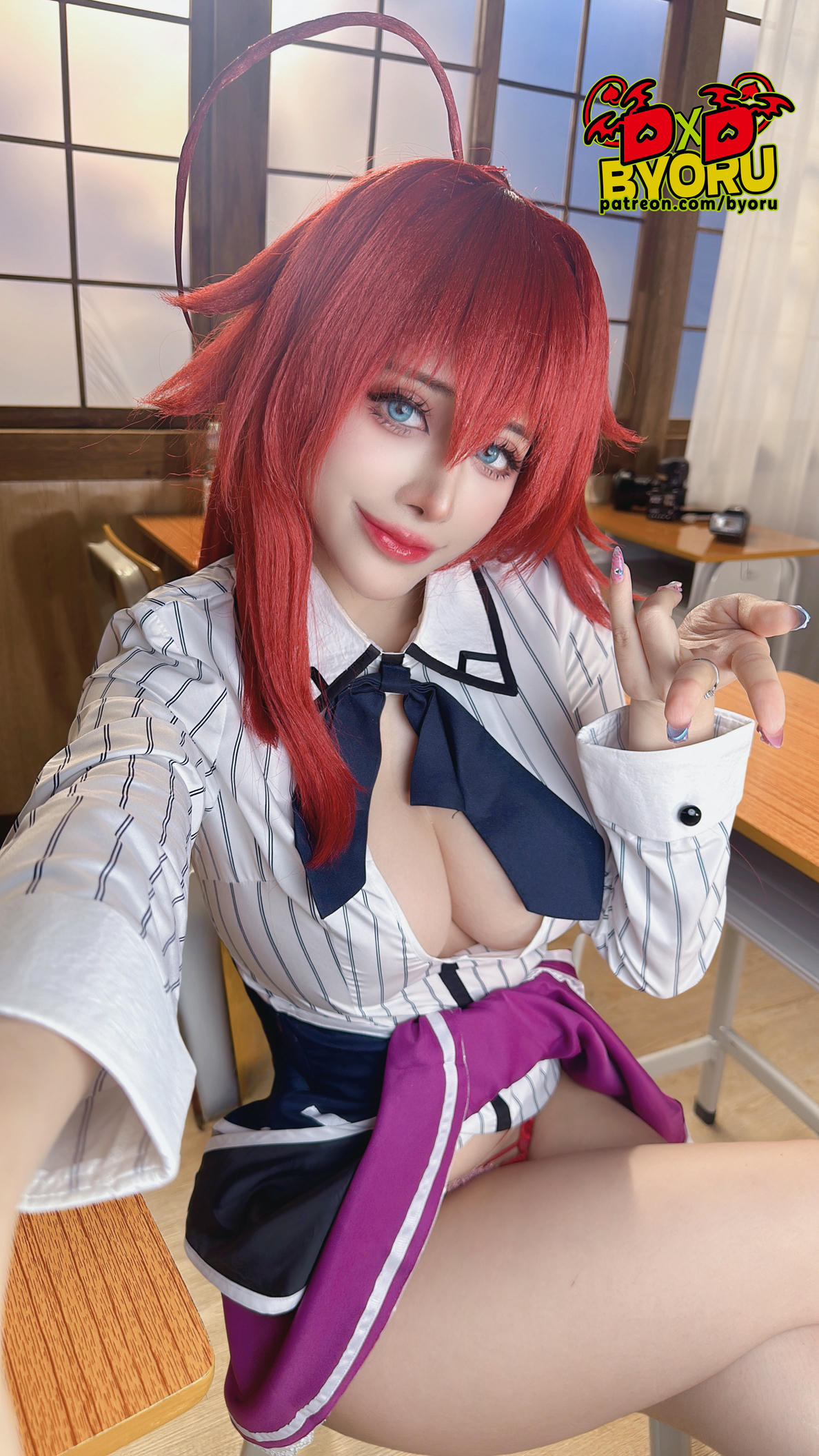 日本coser-Byoru NO.281 Rias Gremory [66P20V 1.91GB]_第3集