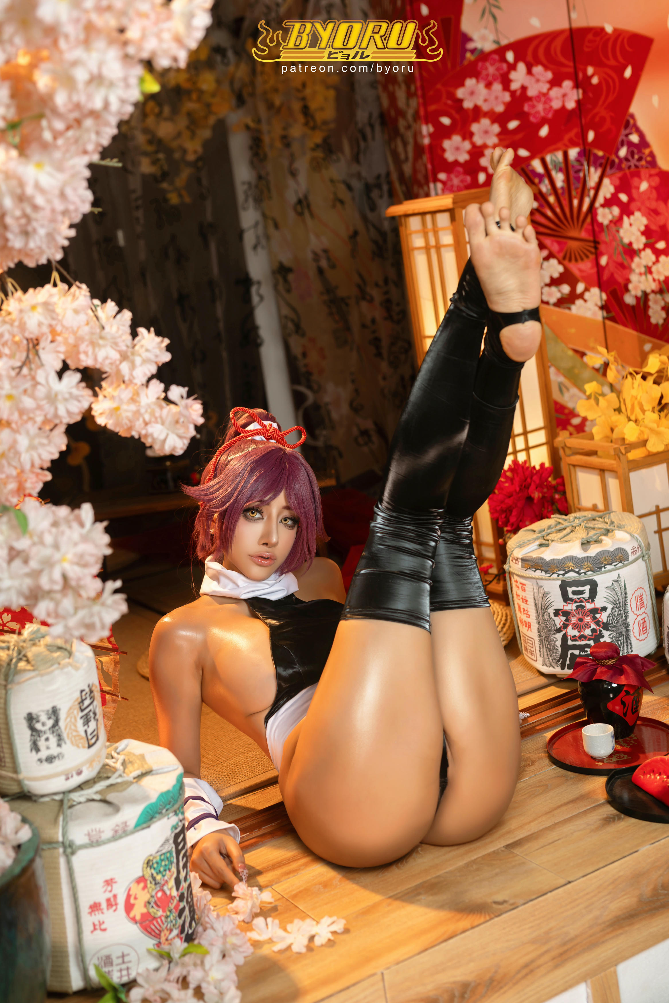 日本coser-Byoru NO.282 Yoruichi [73P18V 2.97GB]_第1集