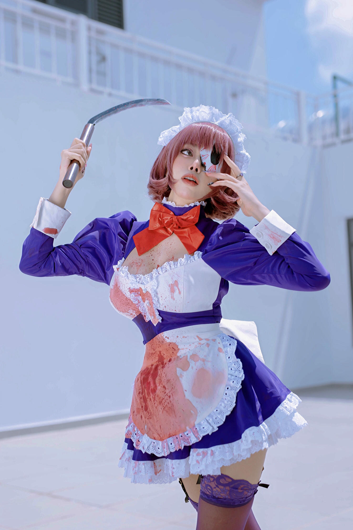 日本coser-Byoru NO.031 Maid Mask [50P-76MB]_第1集