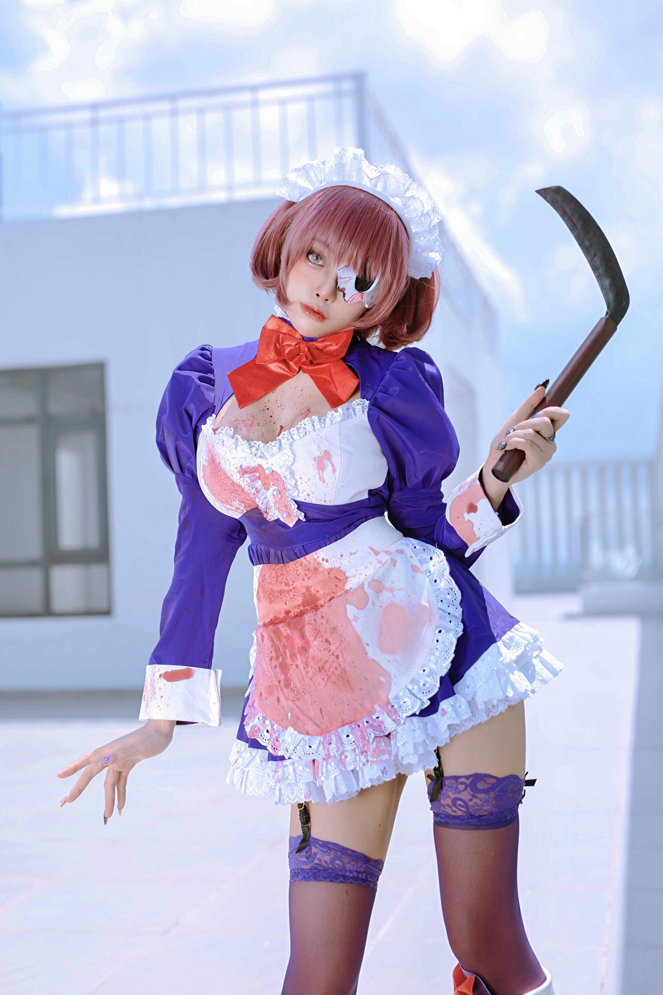 日本coser-Byoru NO.031 Maid Mask [50P-76MB]_第1集