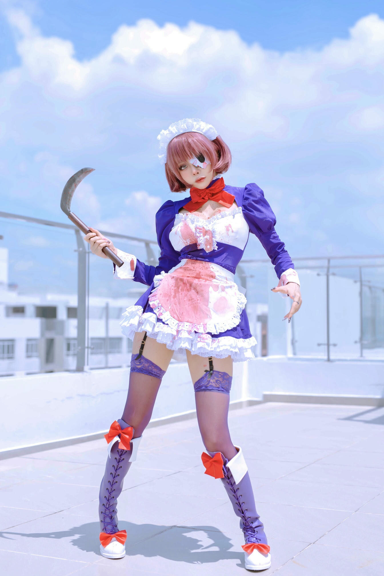 日本coser-Byoru NO.031 Maid Mask [50P-76MB]_第1集