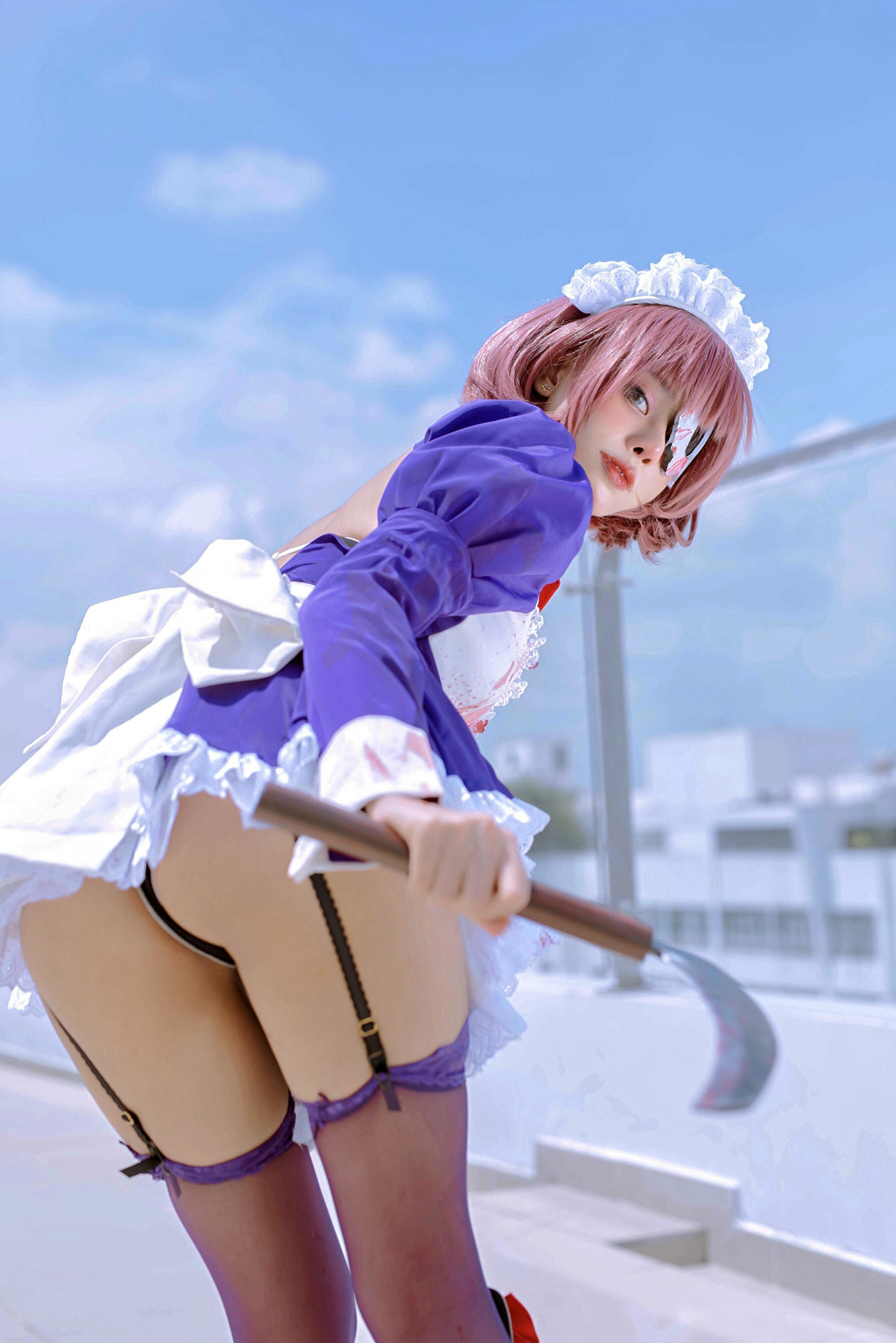 日本coser-Byoru NO.031 Maid Mask [50P-76MB]_第2集