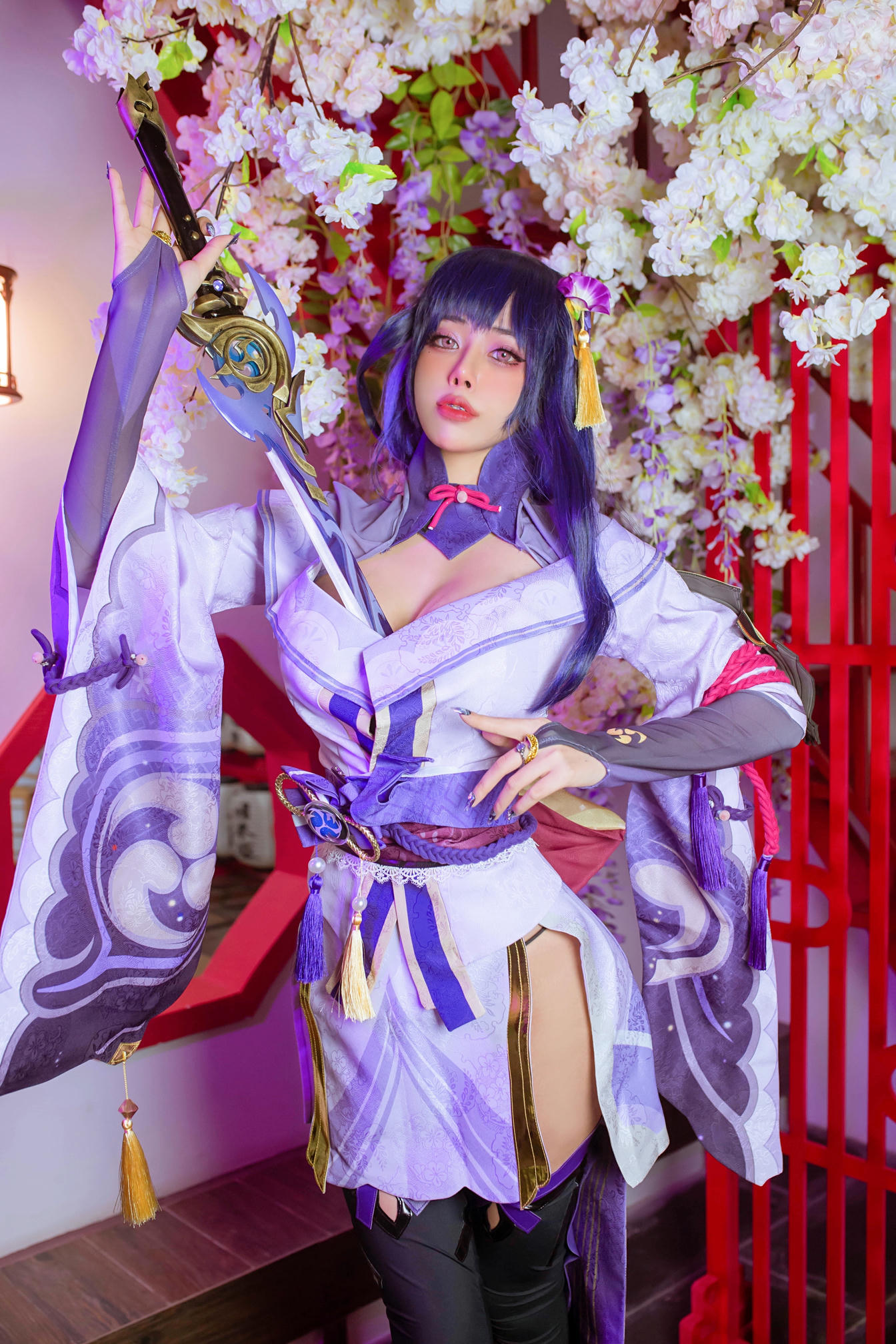 日本coser-Byoru NO.034 Raiden Shogun [72P4V-1.36GB]_第3集