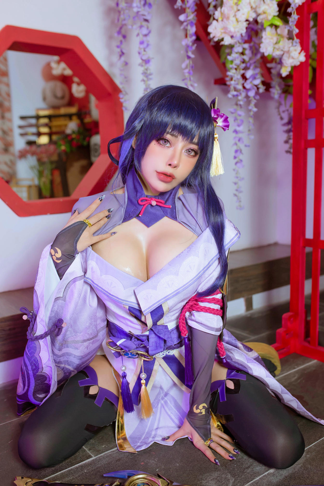 日本coser-Byoru NO.034 Raiden Shogun [72P4V-1.36GB]_第4集