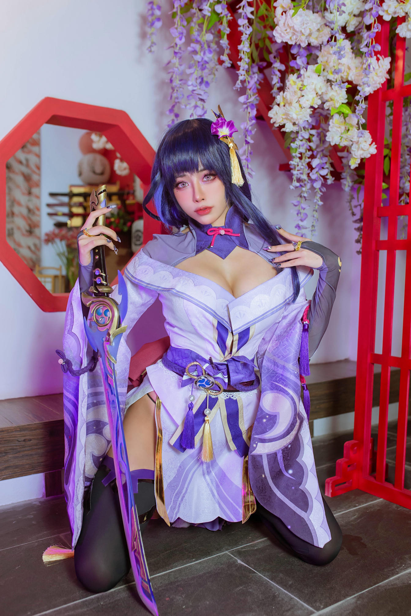 日本coser-Byoru NO.034 Raiden Shogun [72P4V-1.36GB]_第4集