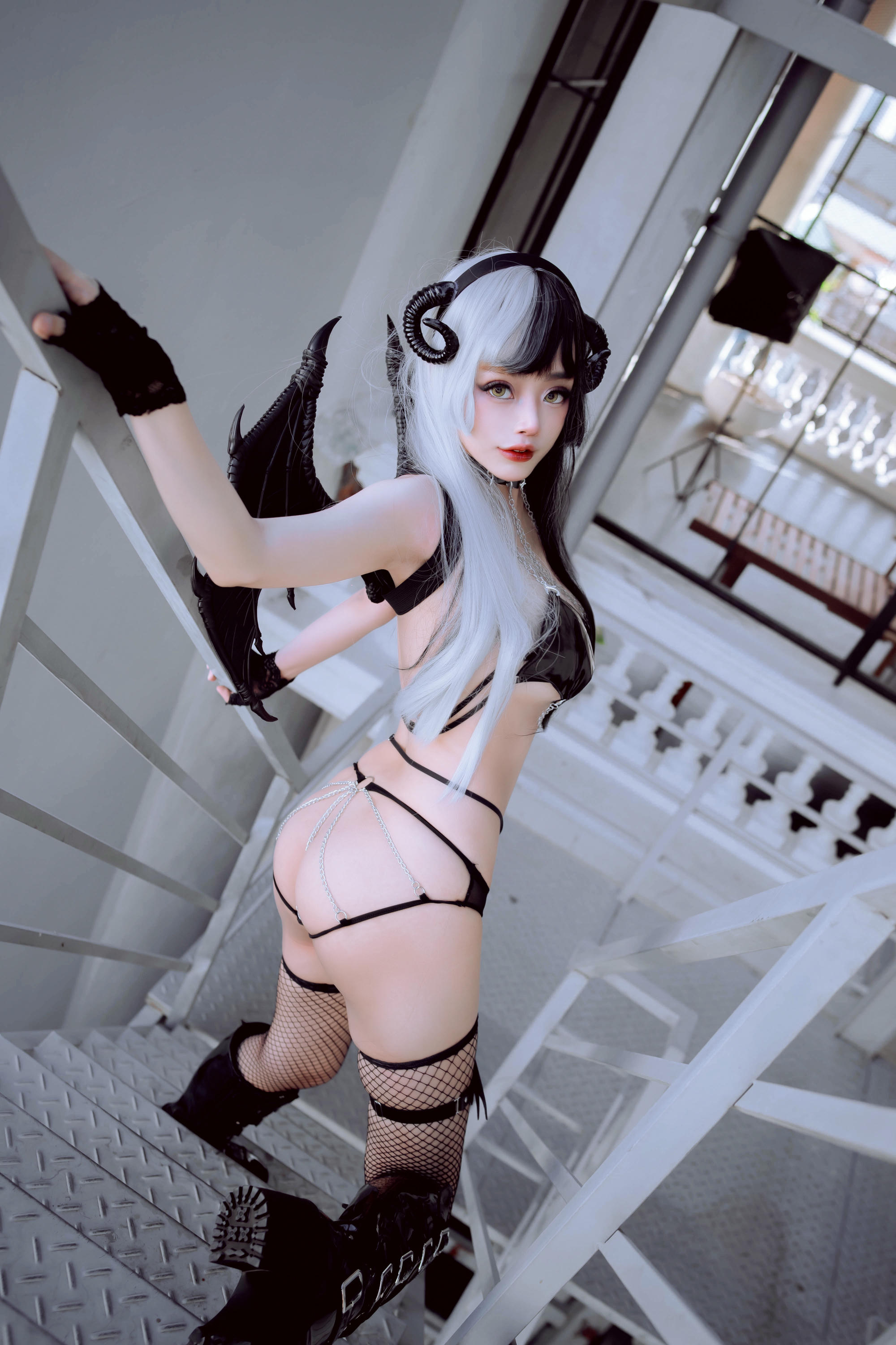 日本coser-Byoru NO.005 Ying Yang Succubus 魅魔 [25P-185MB]_第2集