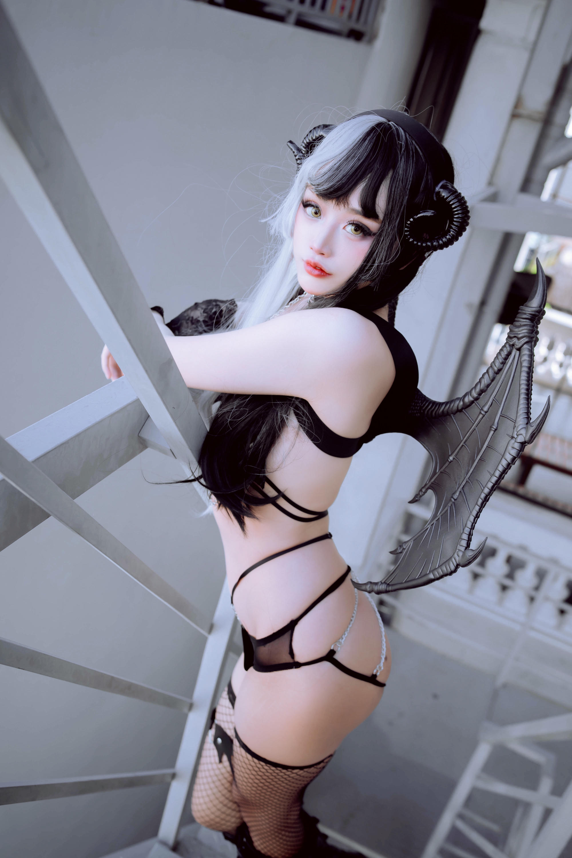 日本coser-Byoru NO.005 Ying Yang Succubus 魅魔 [25P-185MB]_第2集