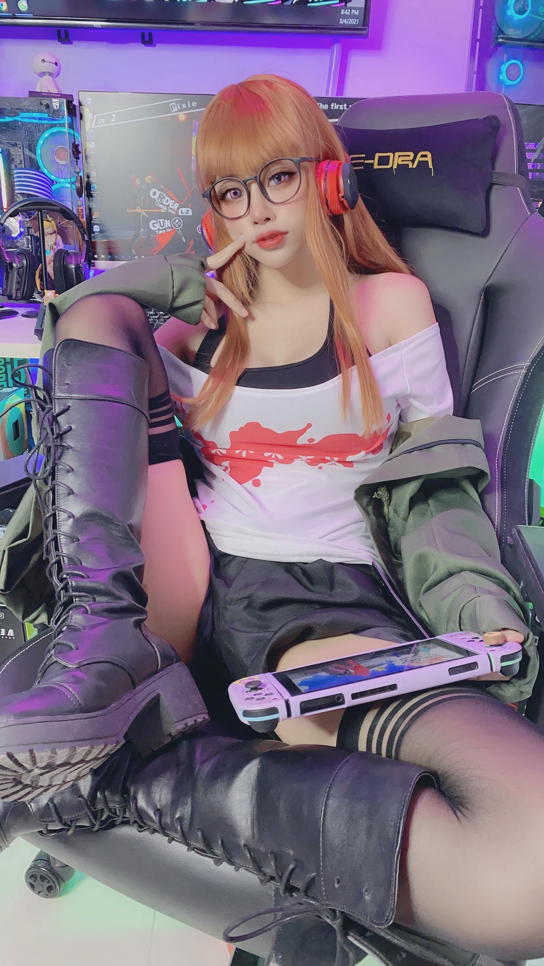 日本coser-Byoru NO.046 Futaba Sakura [59P7V-483MB]_第2集