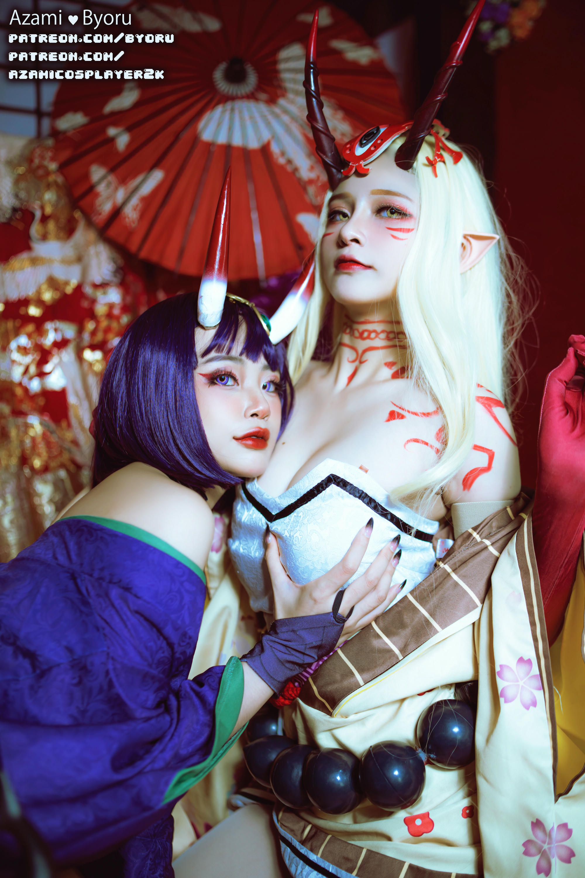 日本coser-Byoru NO.047 Ibuki & Ibaraki Douji [5P-51MB]_第1集