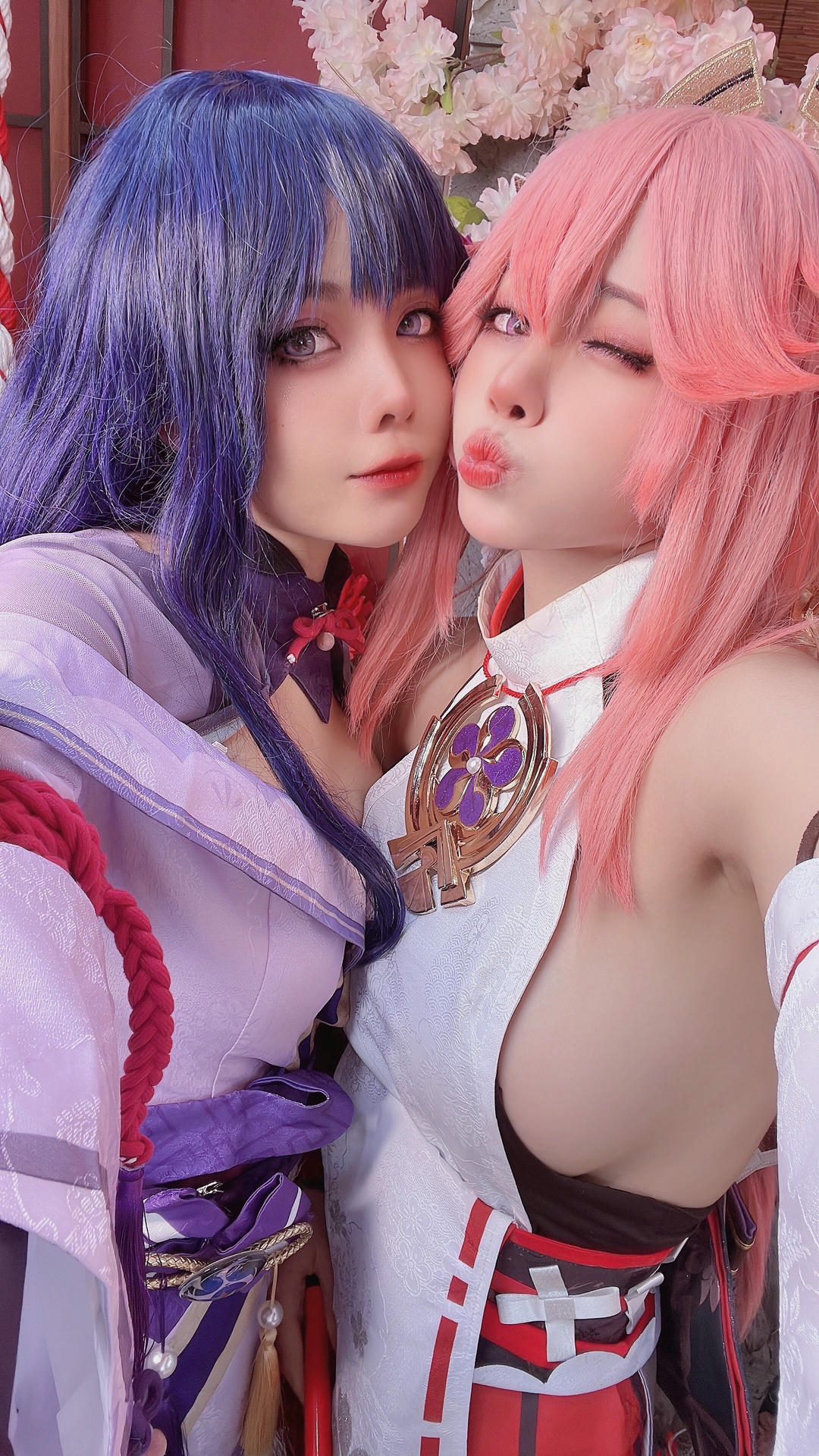 日本coser-Byoru NO.067 Yae Miko x Raiden Shogun [95P-242MB]_第2集