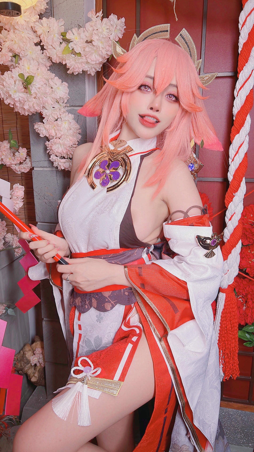 日本coser-Byoru NO.067 Yae Miko x Raiden Shogun [95P-242MB]_第2集
