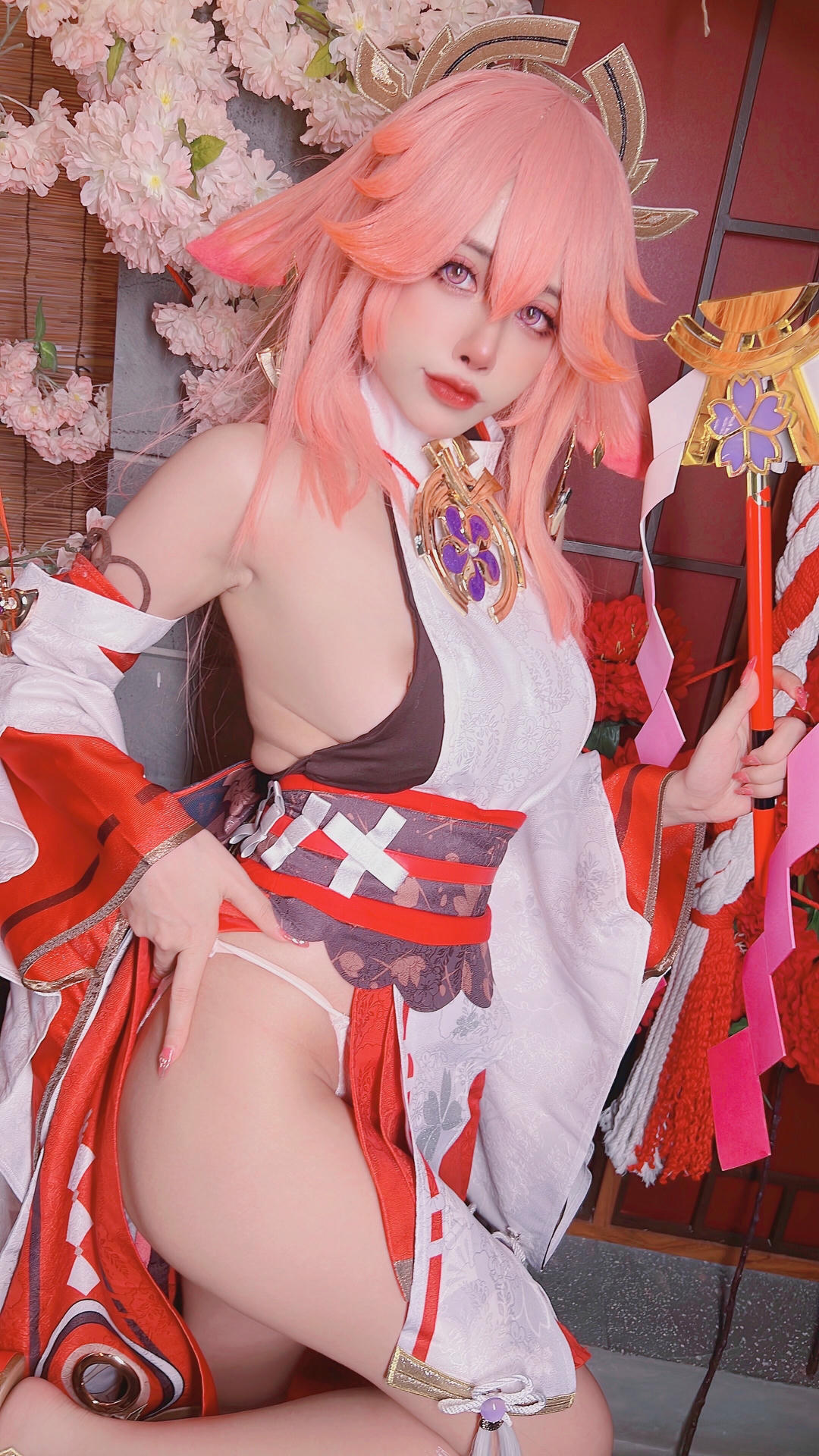 日本coser-Byoru NO.067 Yae Miko x Raiden Shogun [95P-242MB]_第2集