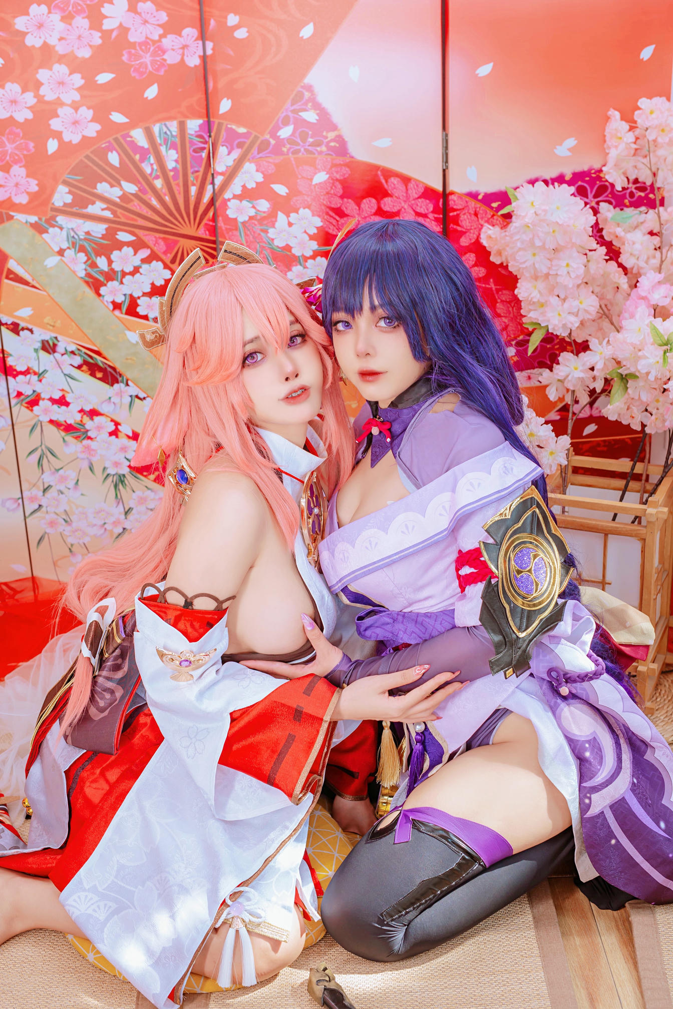 日本coser-Byoru NO.067 Yae Miko x Raiden Shogun [95P-242MB]_第5集