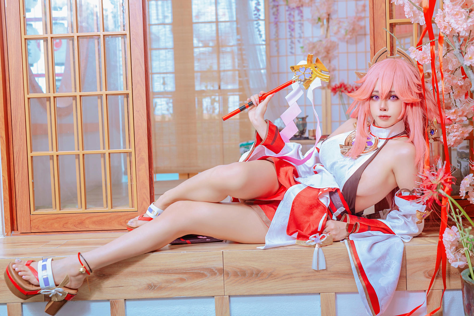 日本coser-Byoru NO.067 Yae Miko x Raiden Shogun [95P-242MB]_第5集