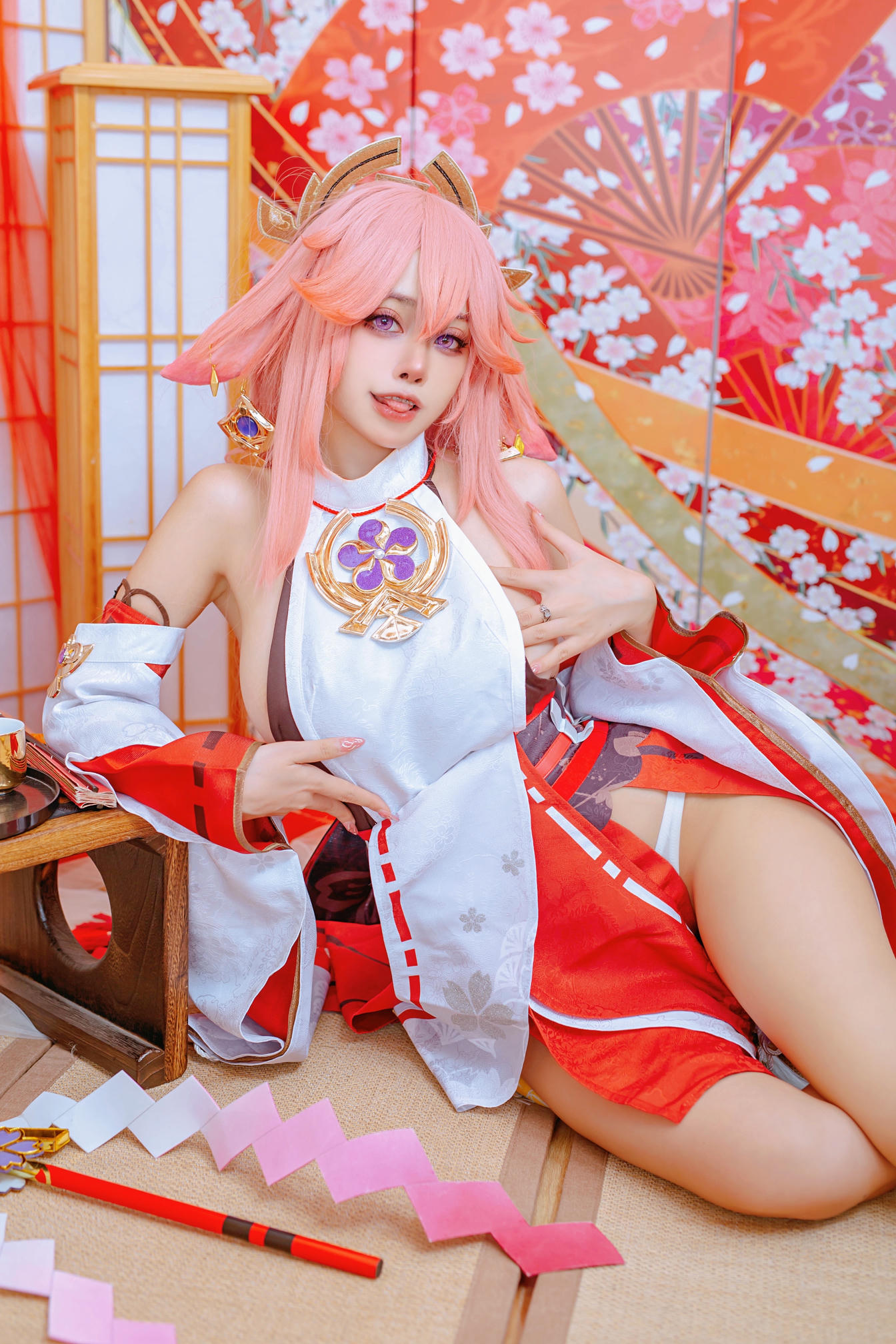 日本coser-Byoru NO.067 Yae Miko x Raiden Shogun [95P-242MB]_第5集