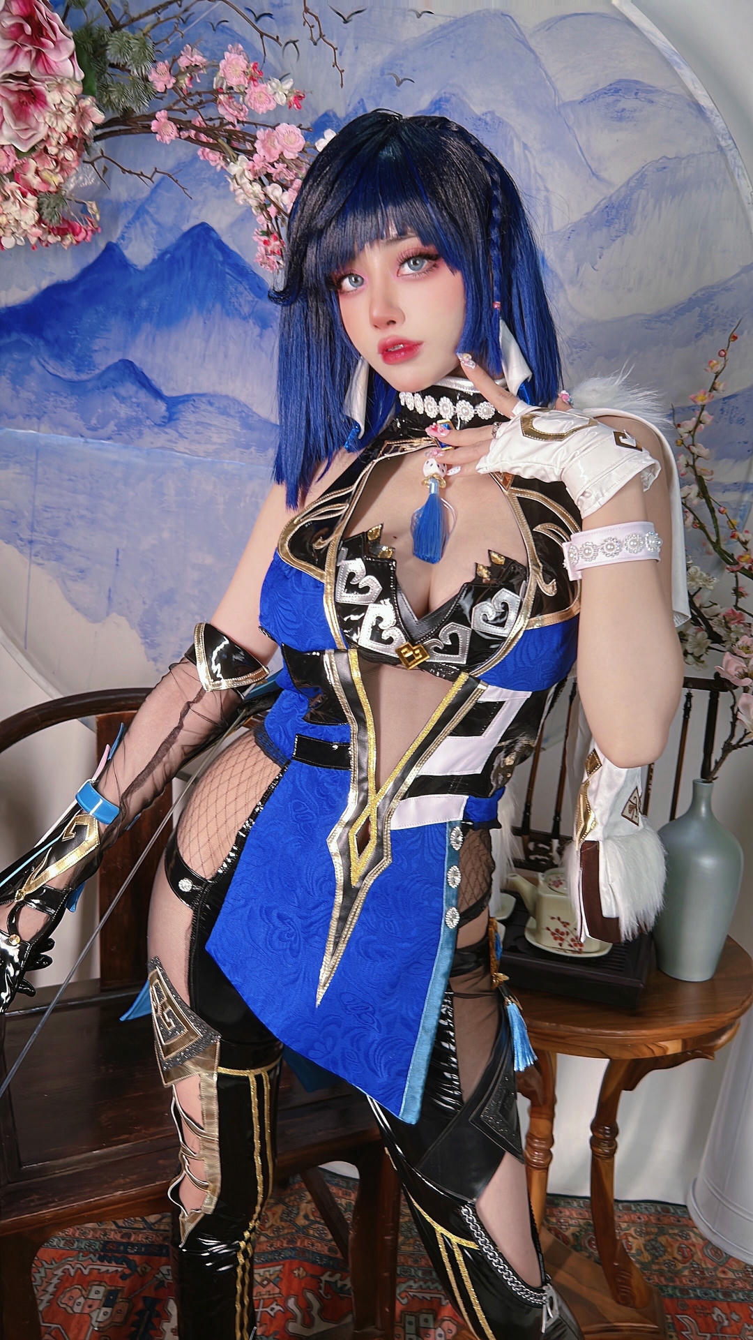 日本coser-Byoru NO.071 Yelan [78P-144MB]_第1集