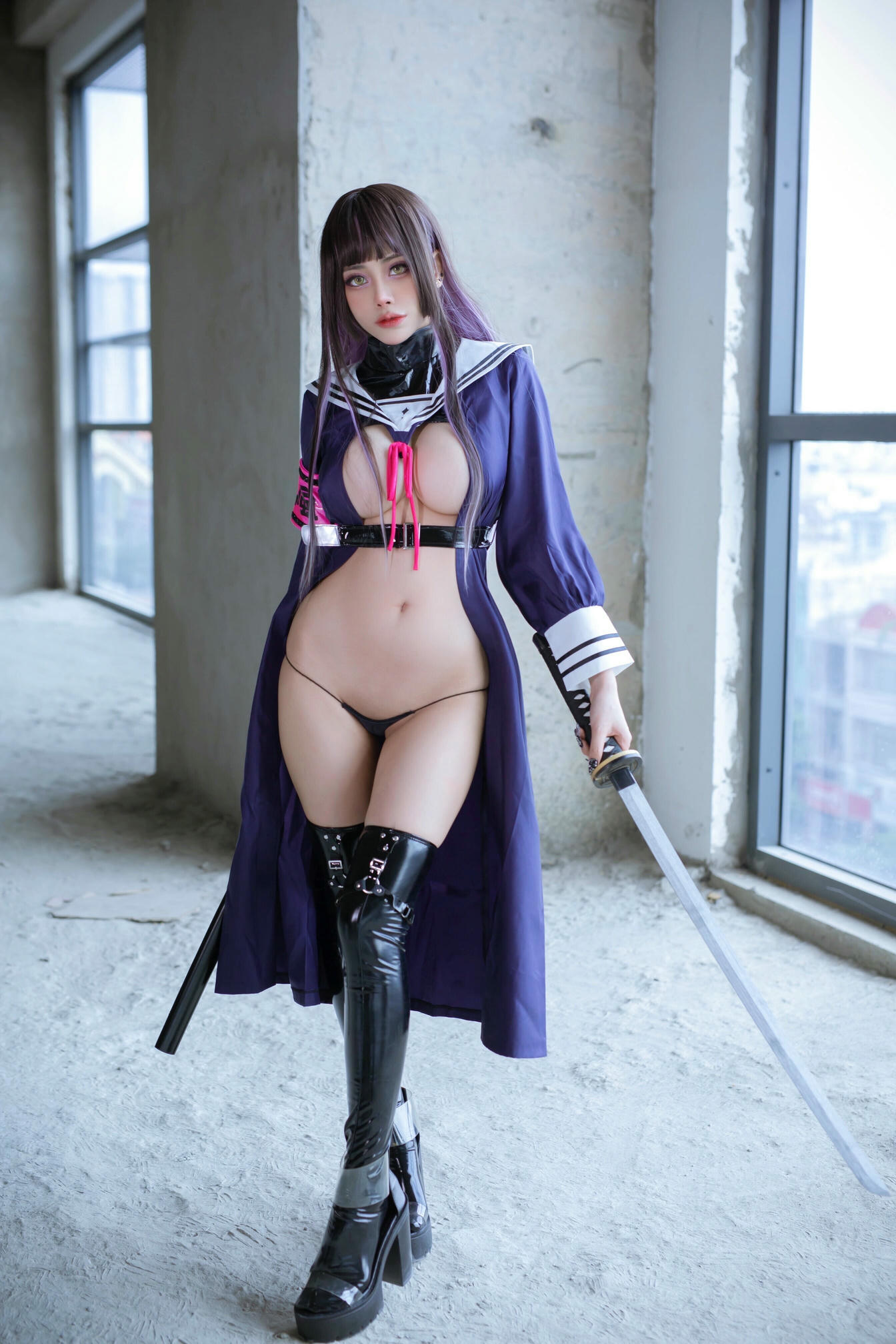 日本coser-Byoru NO.076 Discipline Committee chan 2 [52P3V-177MB]_第1集