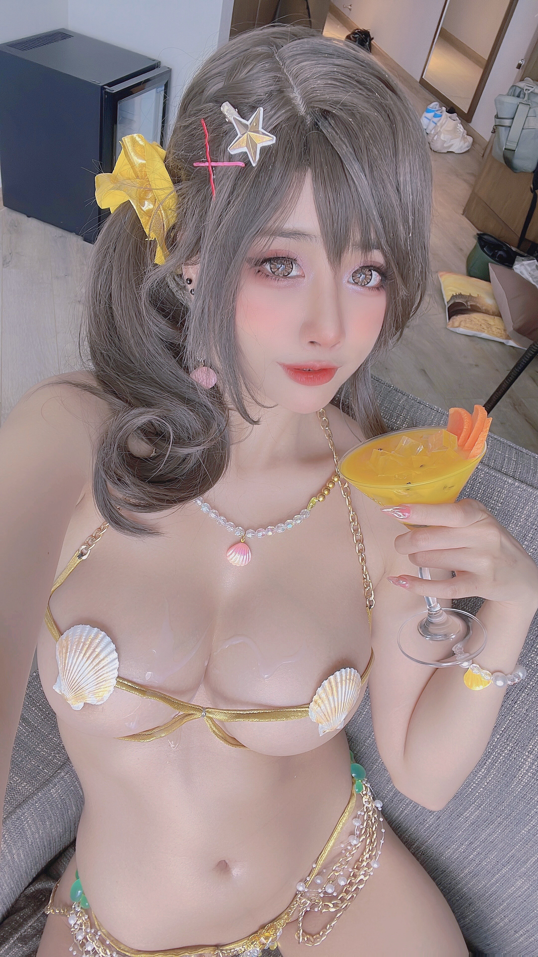 日本coser-Byoru NO.080 Misaki seashell bikini ✧Implied nude set✧ [53P 556MB]_第3集