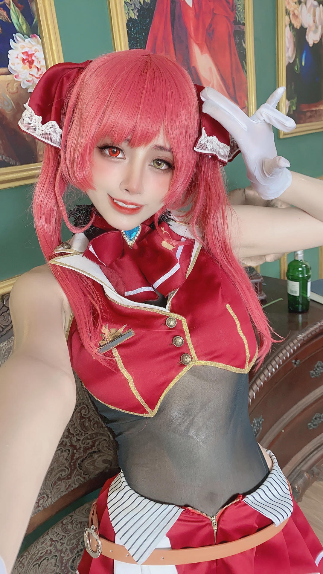 日本coser-Byoru NO.081 Houshou Marine (Hololive) [58P17V 904MB]_第1集