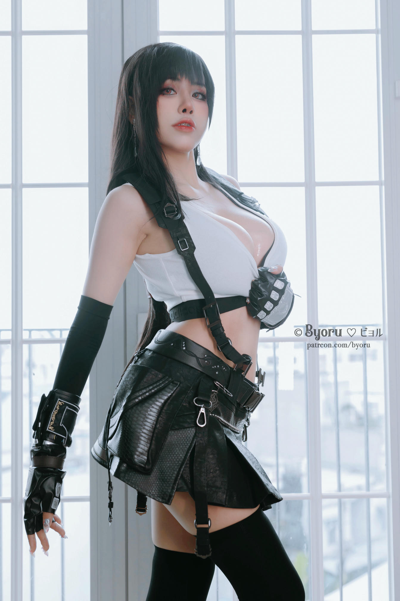 日本coser-Byoru NO.093 Tifa 蒂法 [86P7V 2GB]_第1集
