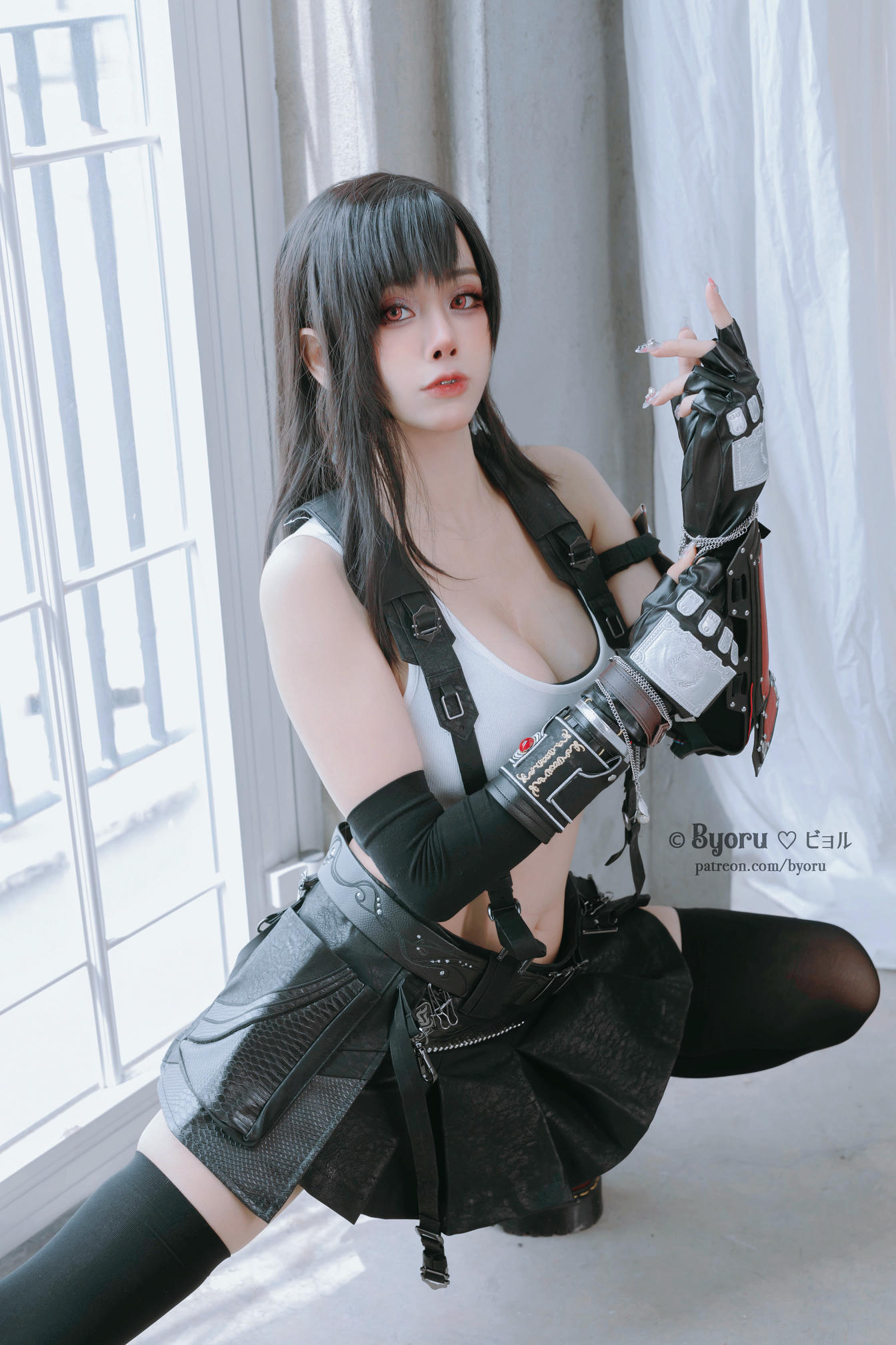 日本coser-Byoru NO.093 Tifa 蒂法 [86P7V 2GB]_第1集