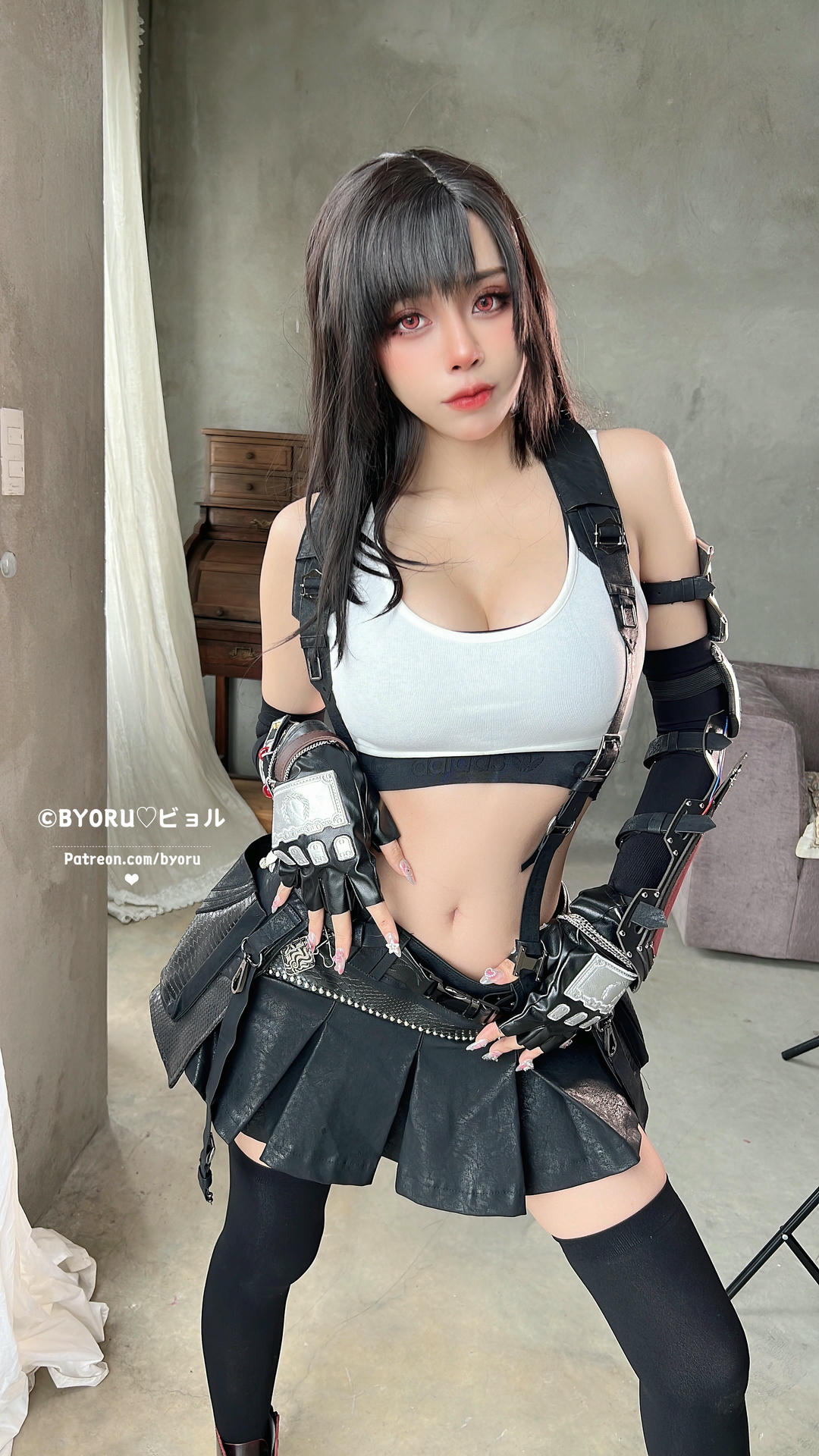 日本coser-Byoru NO.093 Tifa 蒂法 [86P7V 2GB]_第4集