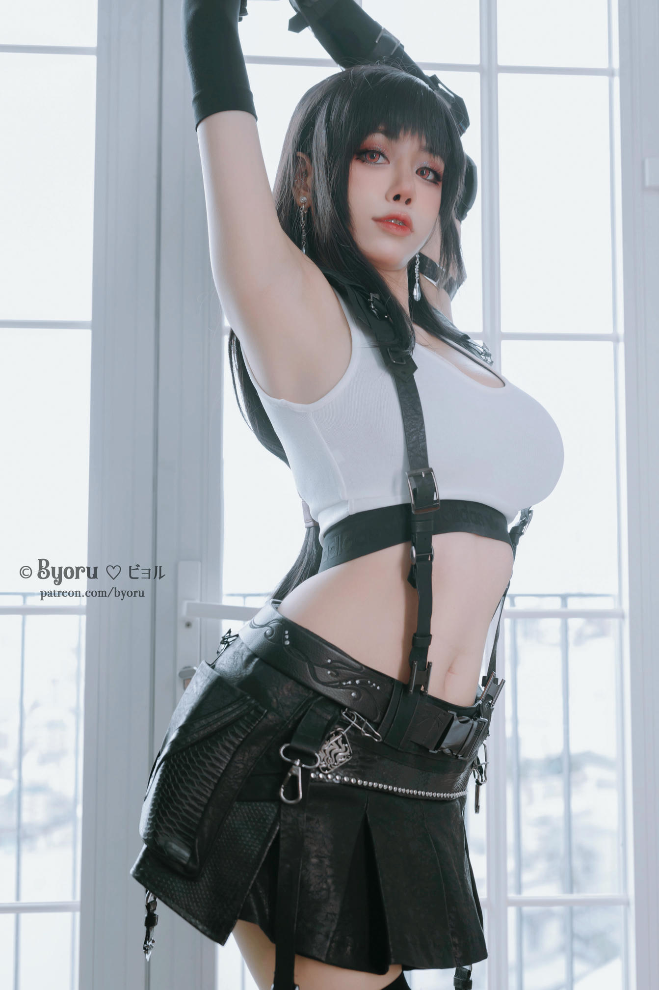 日本coser-Byoru NO.093 Tifa 蒂法 [86P7V 2GB]_第1集