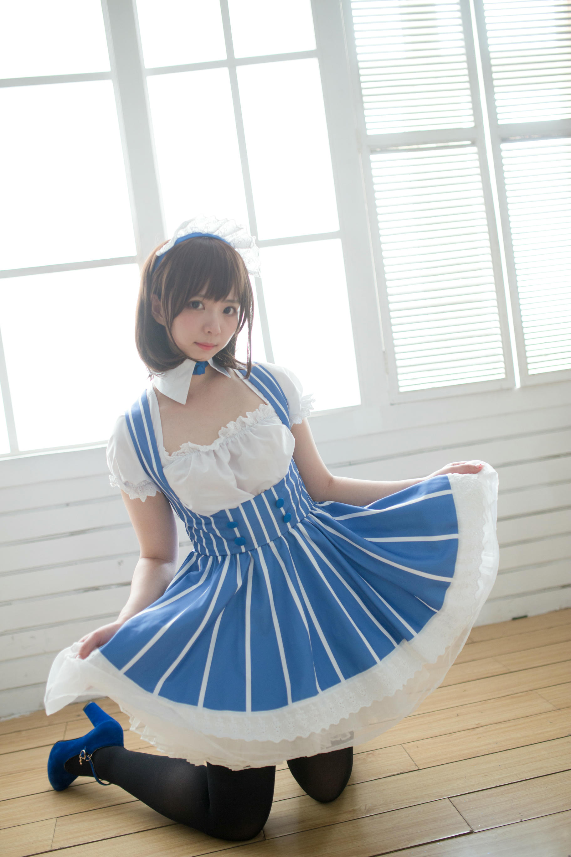 闪月半 NO.003 加藤惠制服[17P74MB]_第1集