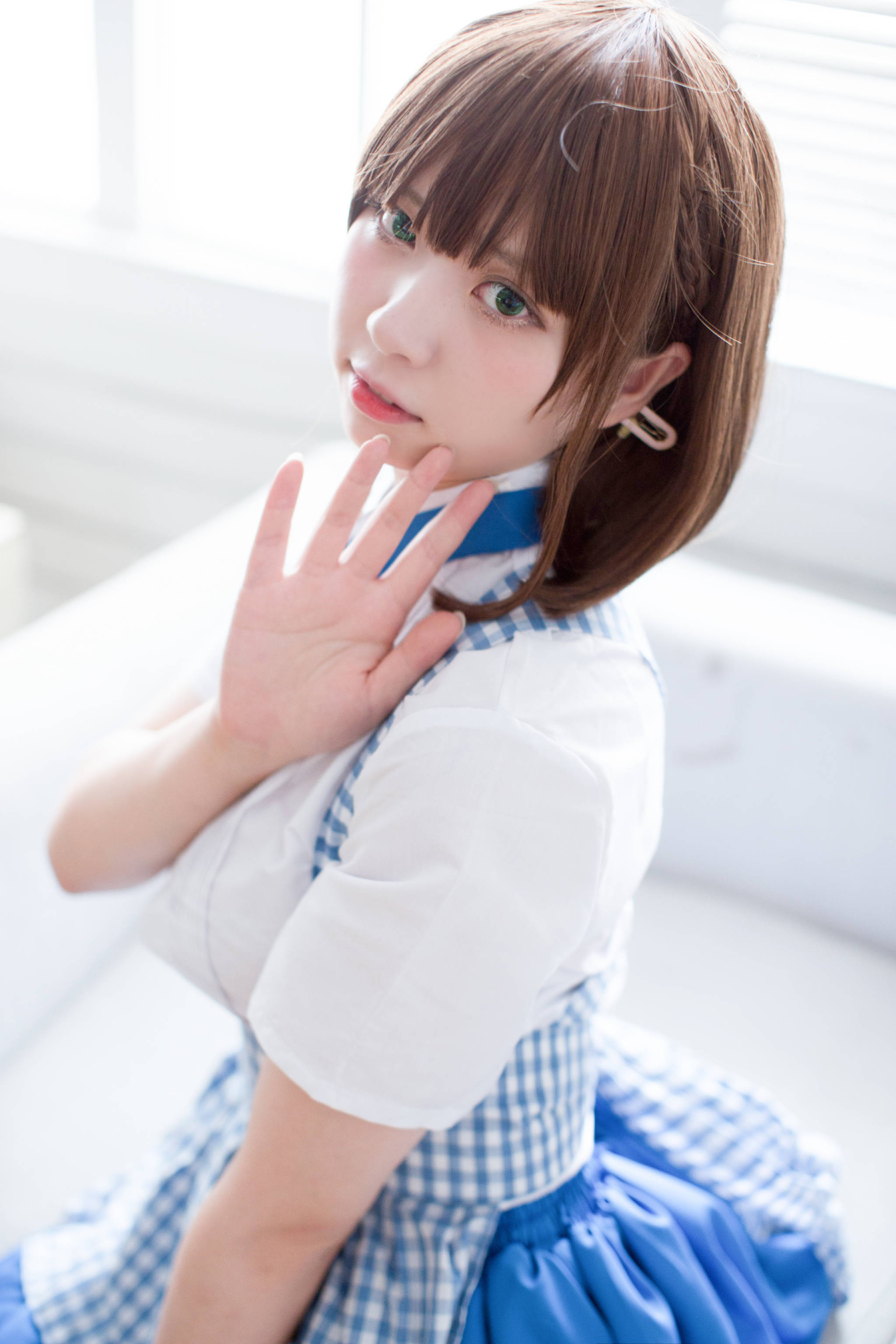 闪月半 NO.003 加藤惠制服[17P74MB]_第1集