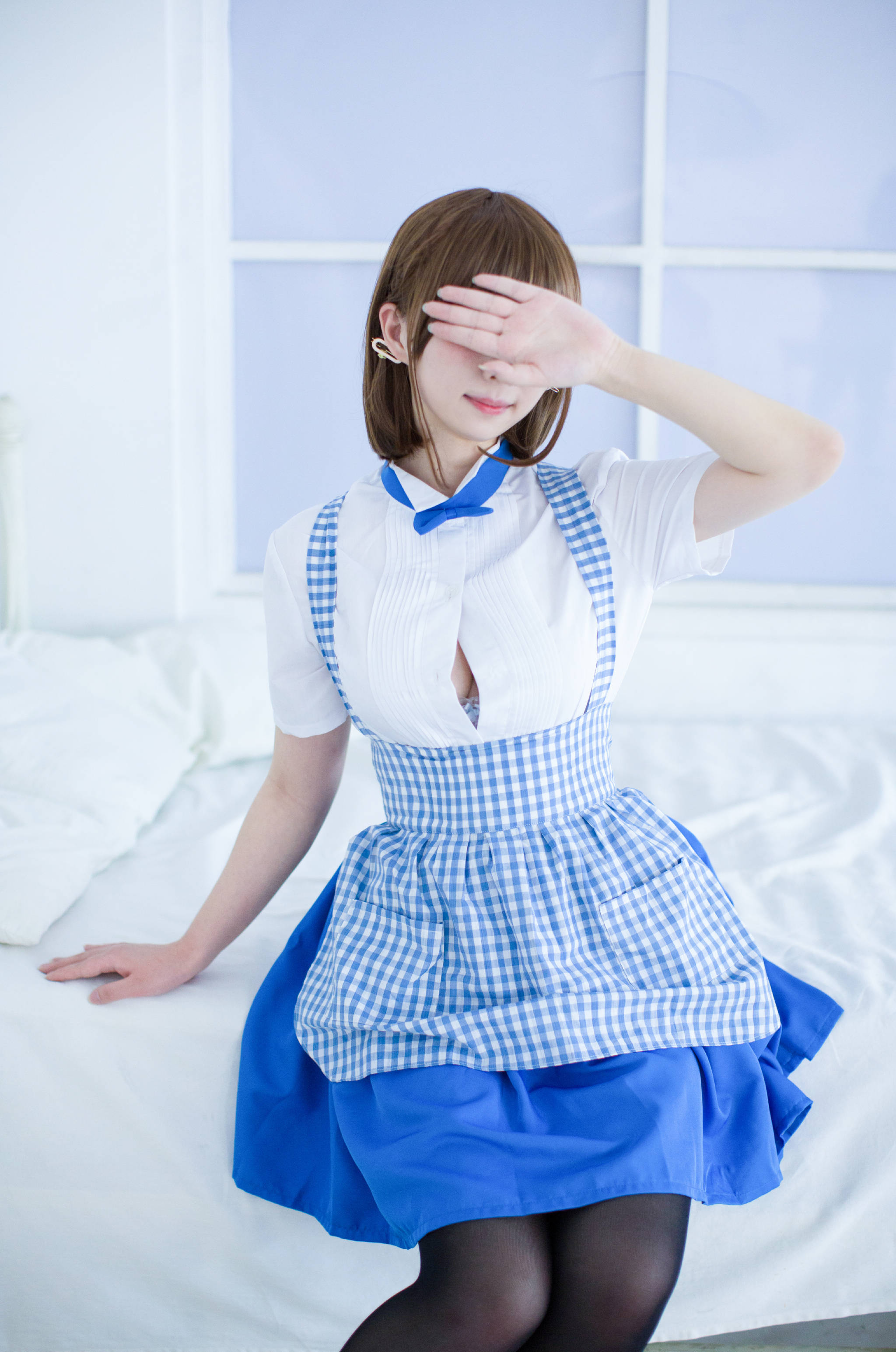 闪月半 NO.003 加藤惠制服[17P74MB]_第1集