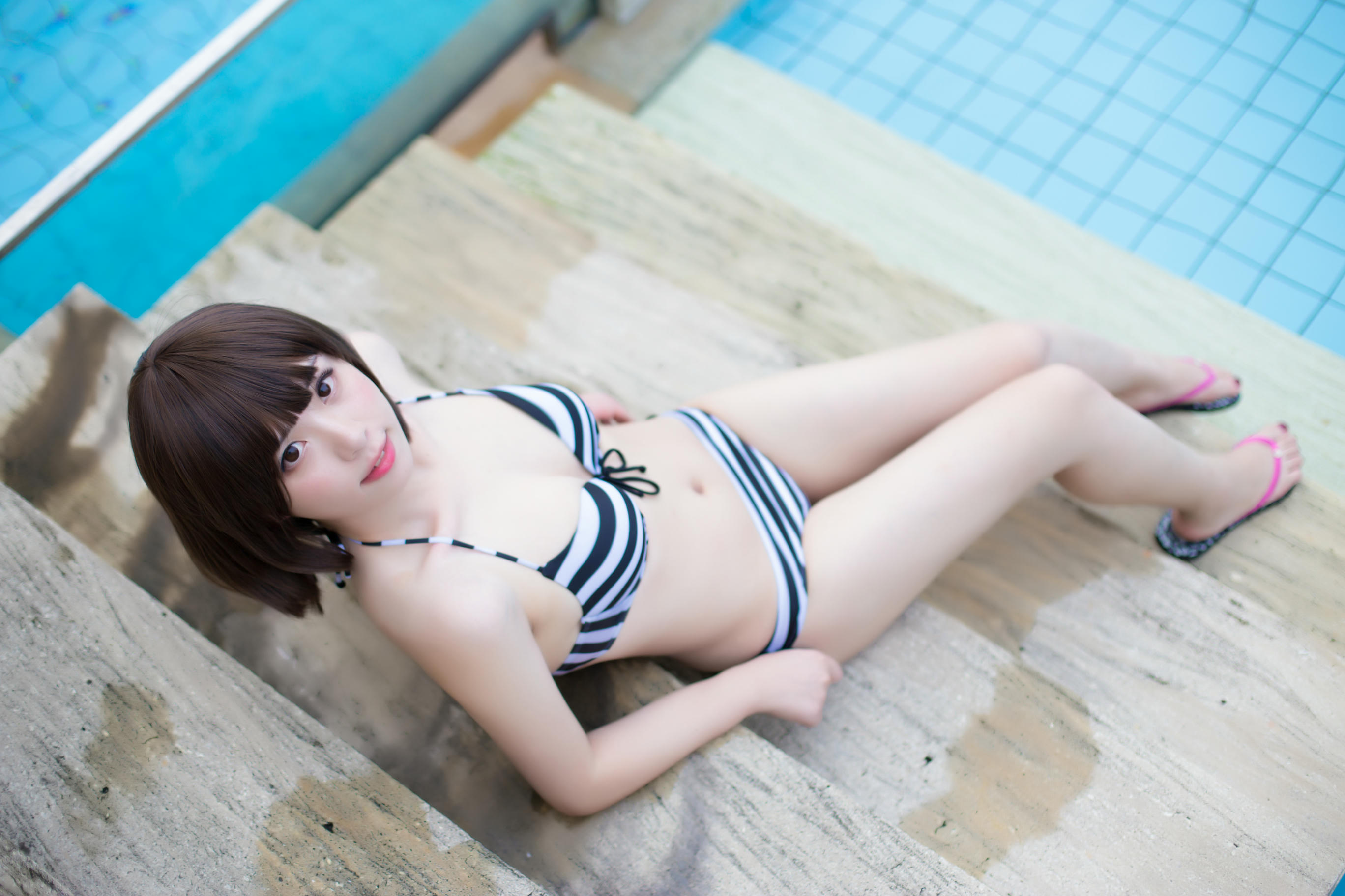 闪月半 NO.004 加藤惠泳装[12P90MB]_第1集