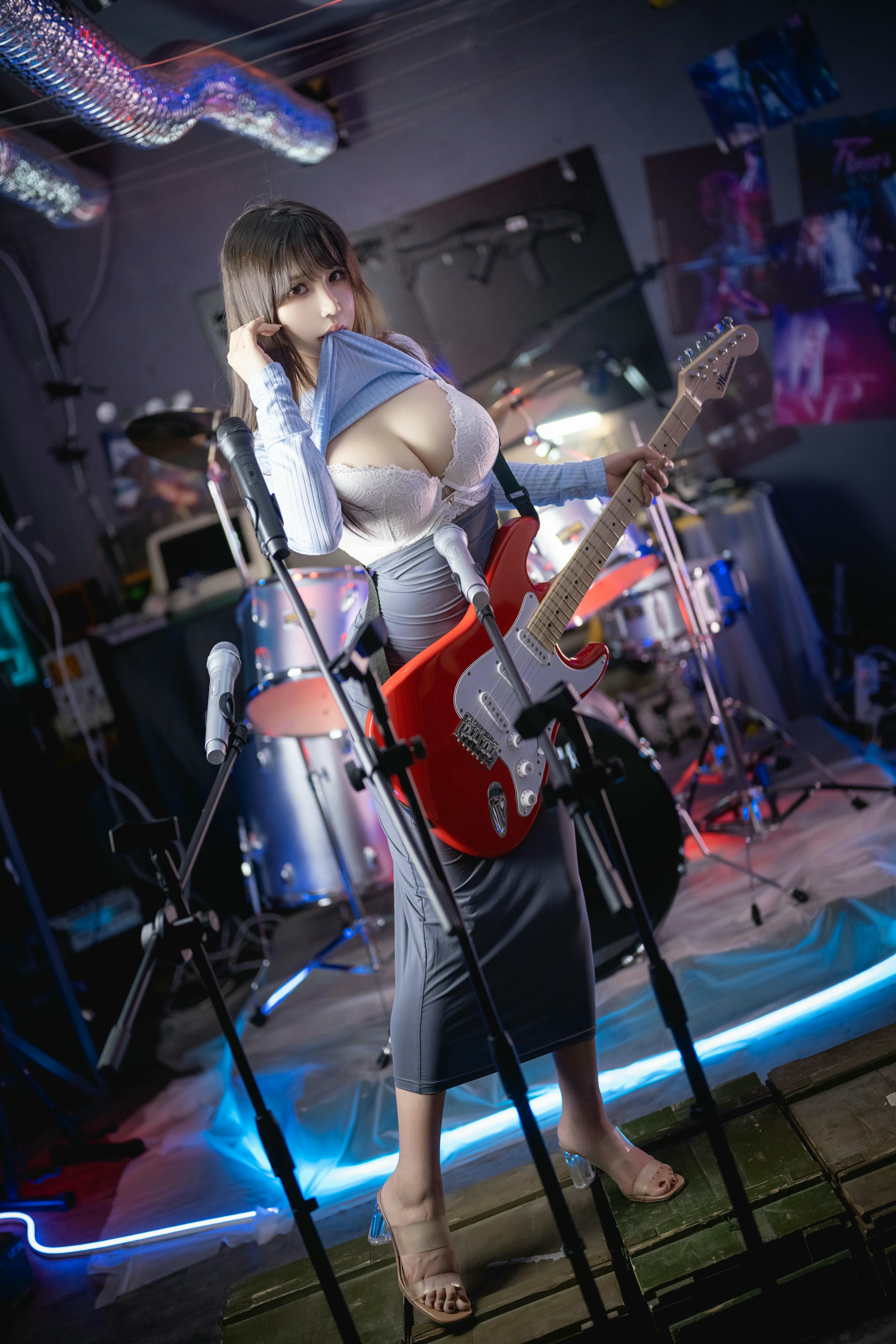 抱走莫子aa NO.038 吉他妹妹 [50P1V-1.09GB]_第1集