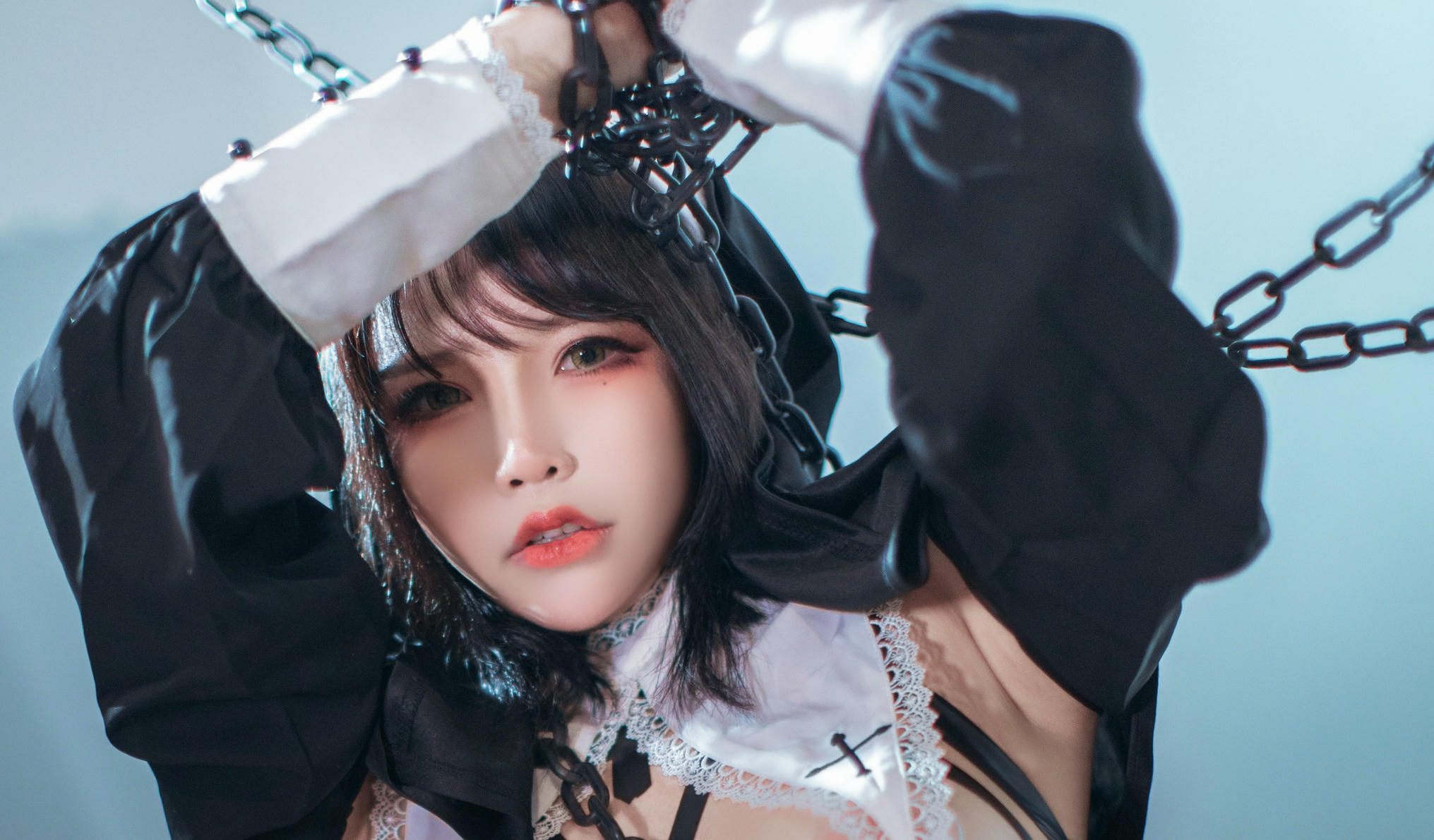 抱走莫子aa NO.007 黑色修女 (44P)_第2集