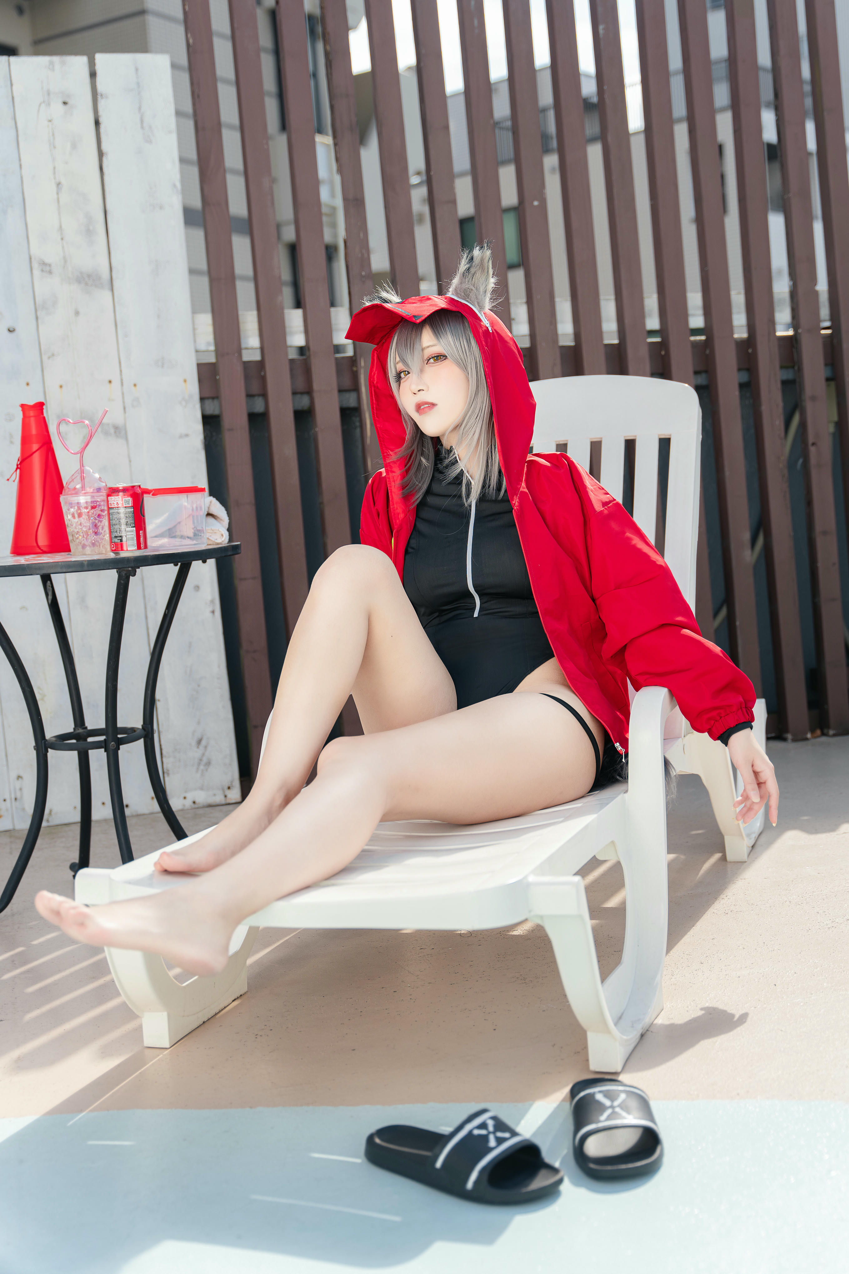 切切celia NO.002 明日方舟 红 [28P1V-459MB]_第1集