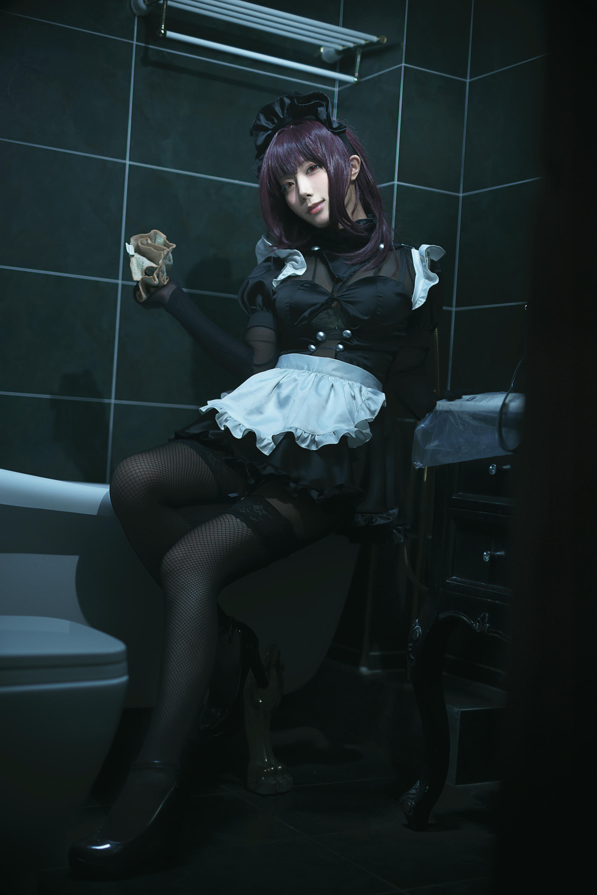 切切celia NO.027 FGO 斯卡哈 女仆[14P-126.3M]_第1集