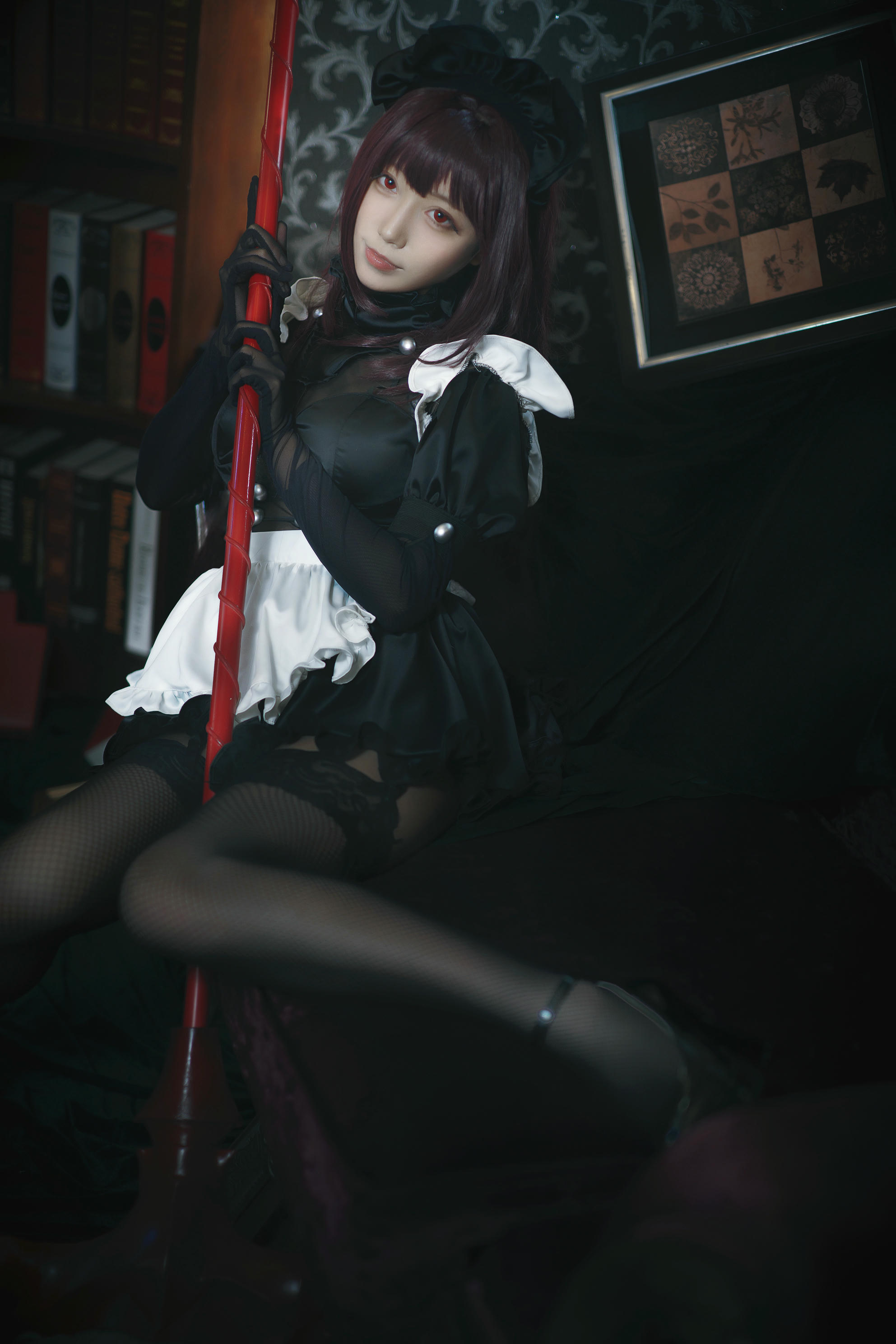 切切celia NO.027 FGO 斯卡哈 女仆[14P-126.3M]_第1集