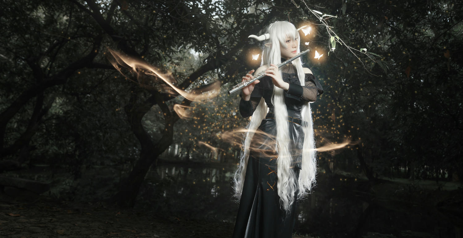 Cien恩恩 NO.005 明日方舟闪灵[14P／37.2MB]_第1集