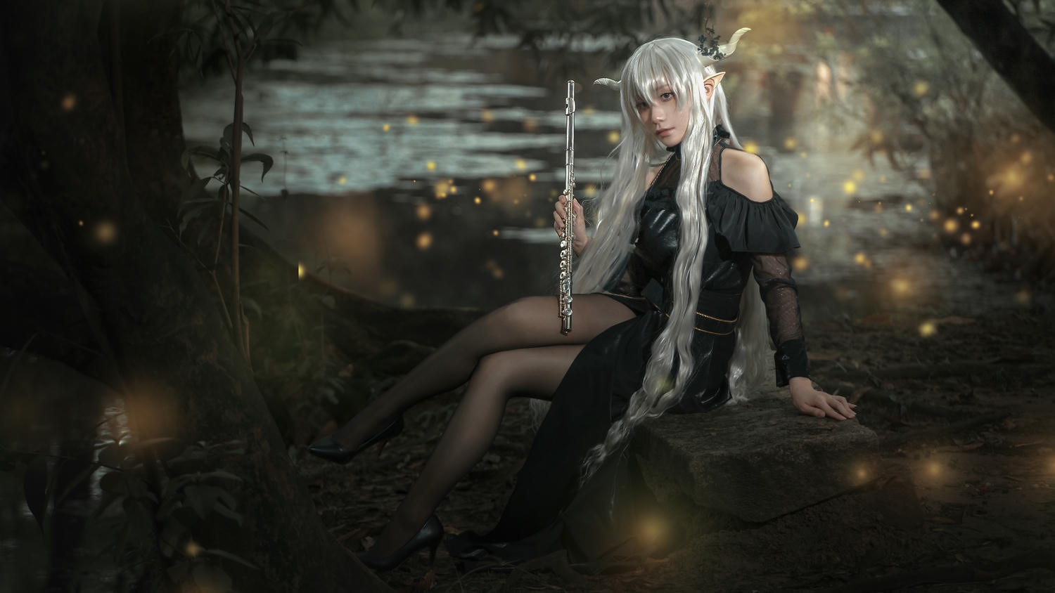 Cien恩恩 NO.005 明日方舟闪灵[14P／37.2MB]_第1集