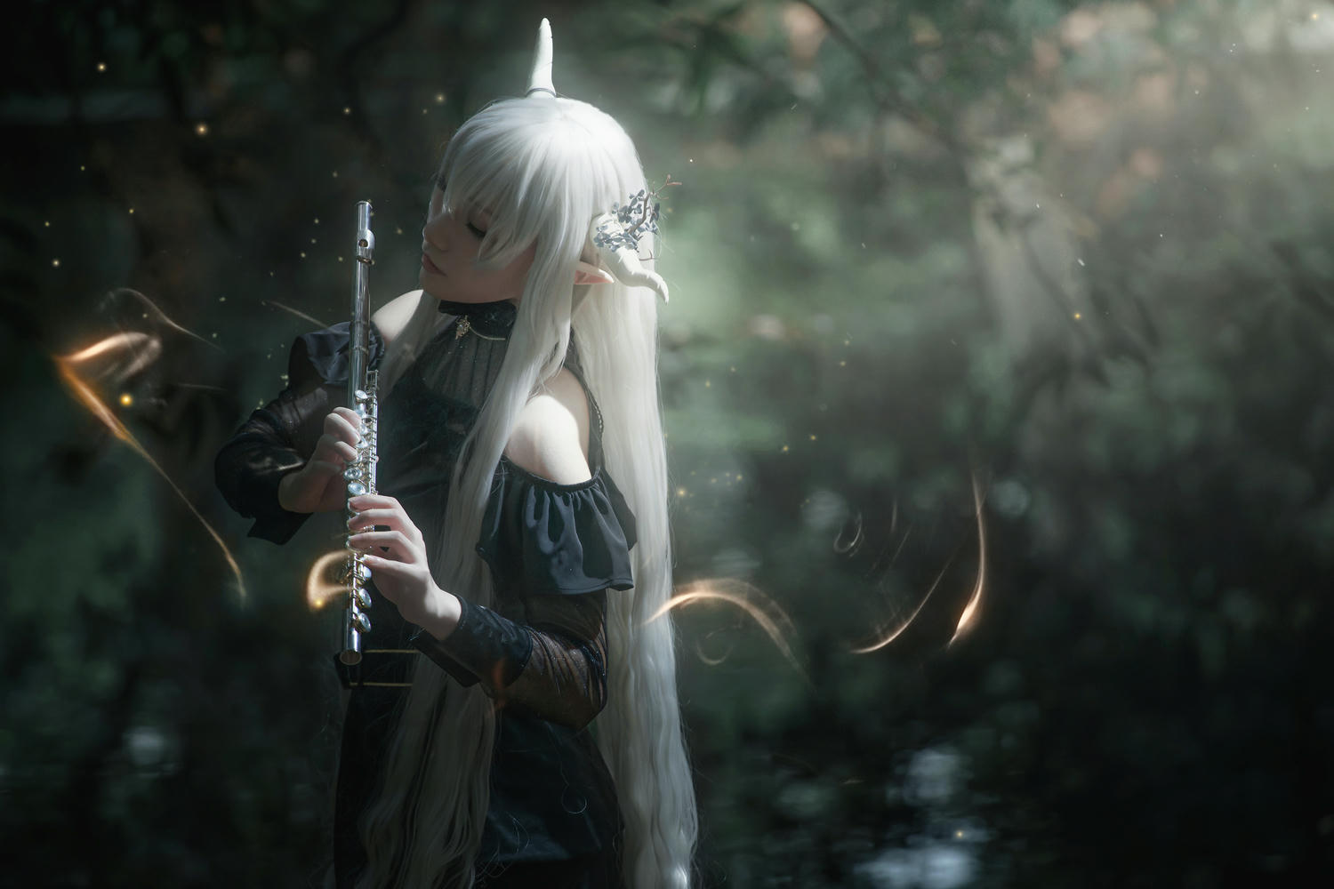 Cien恩恩 NO.005 明日方舟闪灵[14P／37.2MB]_第1集