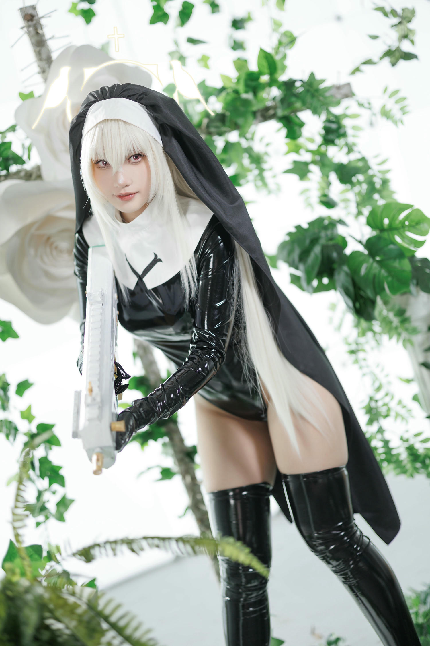 Cien恩恩 NO.008 碧蓝档案 歌住樱子[34P／54MB]_第1集