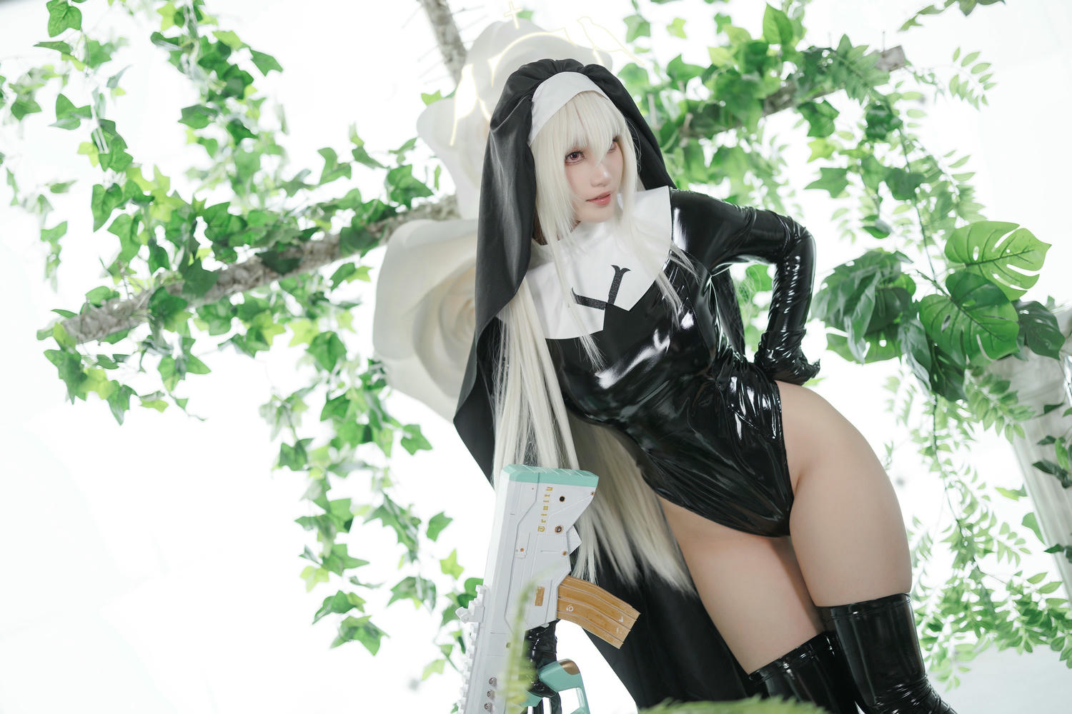 Cien恩恩 NO.008 碧蓝档案 歌住樱子[34P／54MB]_第1集